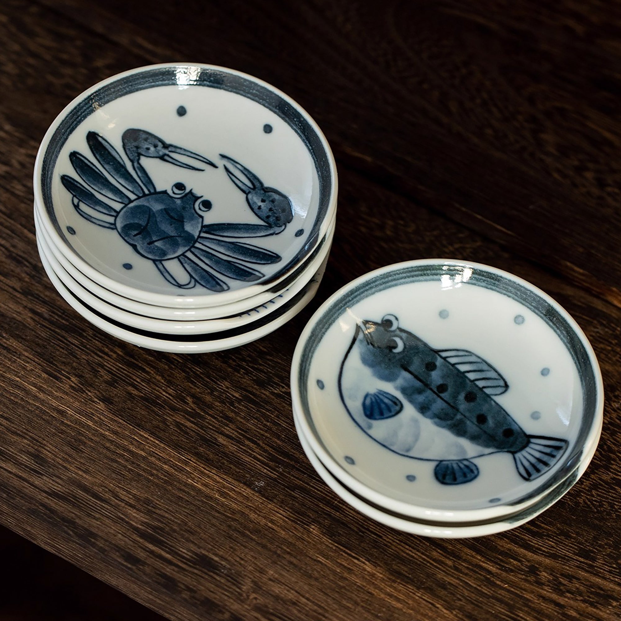 Assiettes à apéritif japonaises