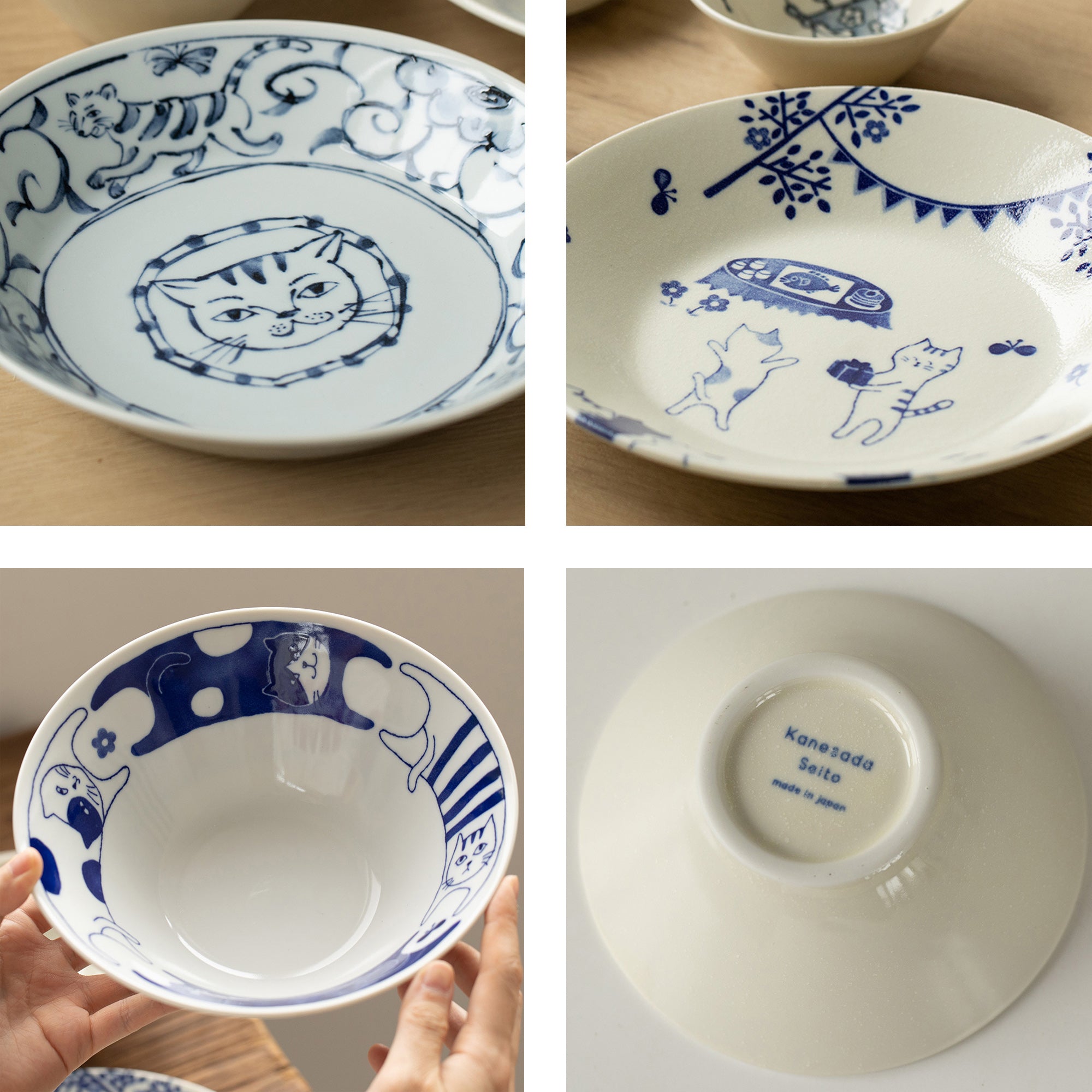 ASSIETTE avec motif CHAT MIGNON