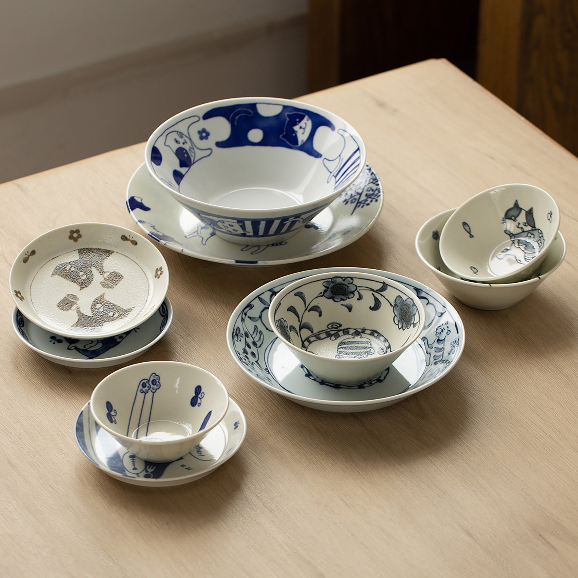 ASSIETTE avec motif CHAT MIGNON