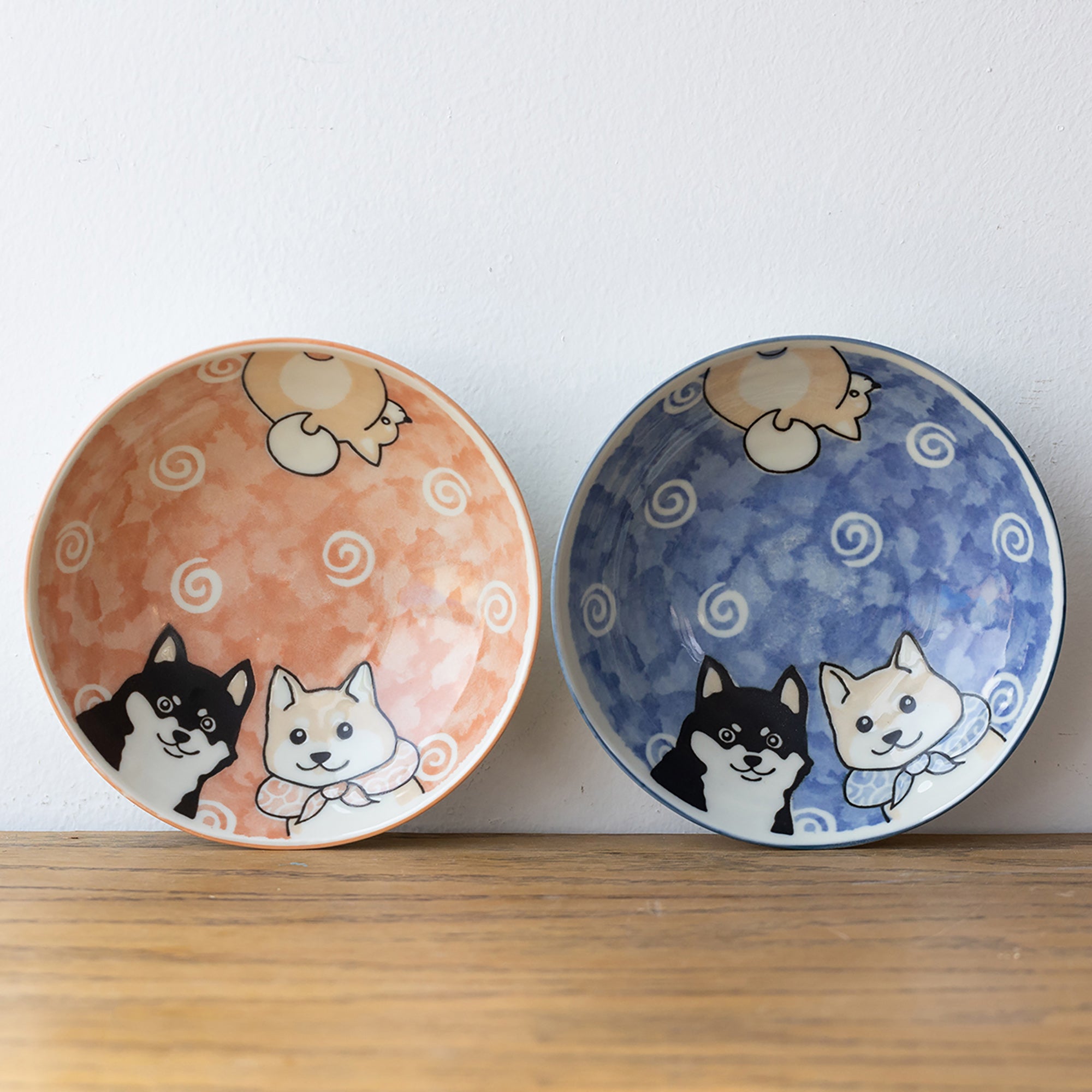 ASSIETTE MOTIF CHIEN DE MINO