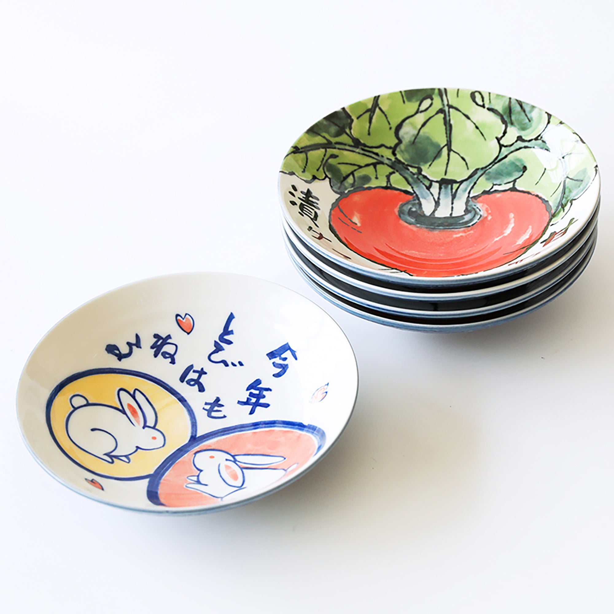 ASSIETTE MOTIF LEGUM MINO