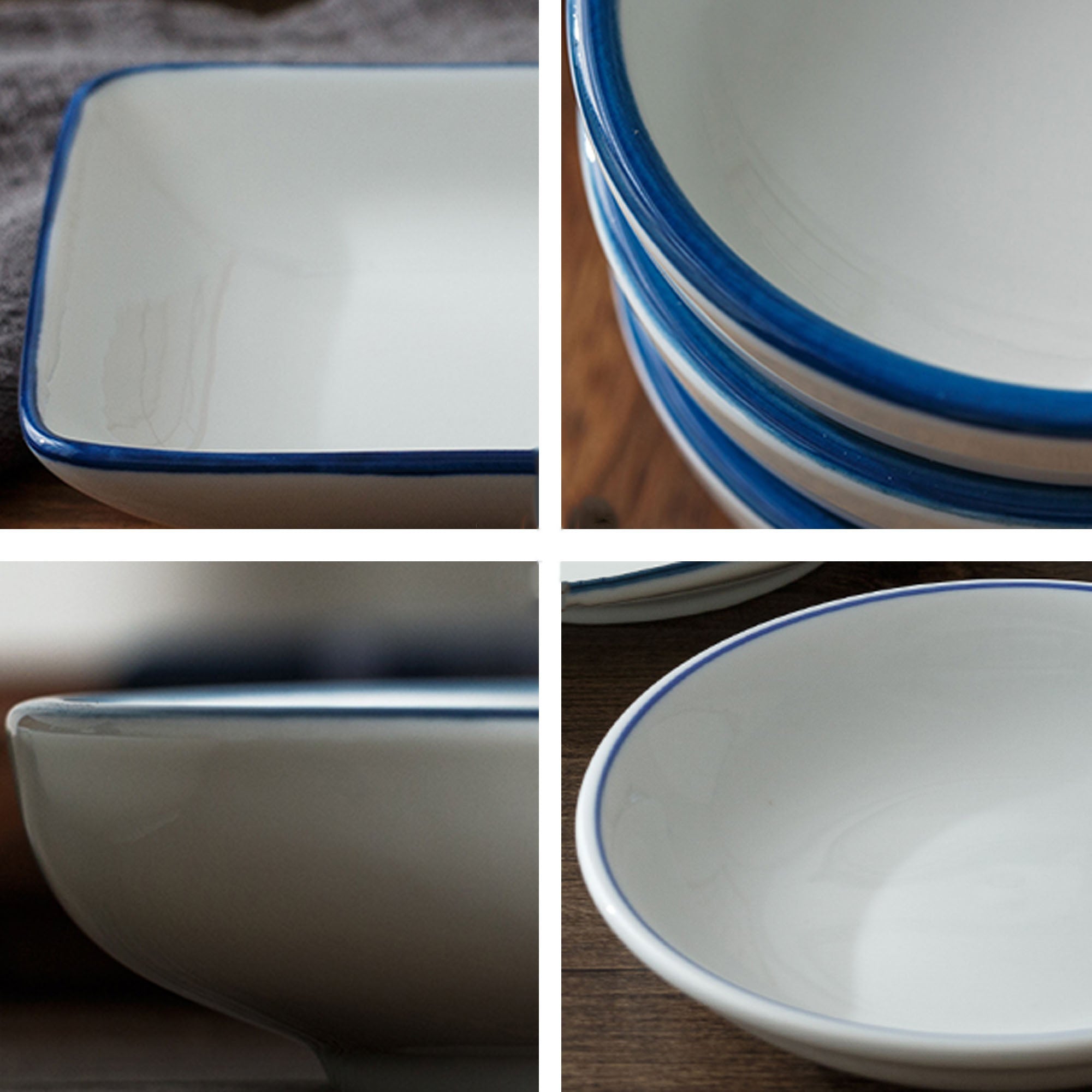 Assiette minimaliste japonaise