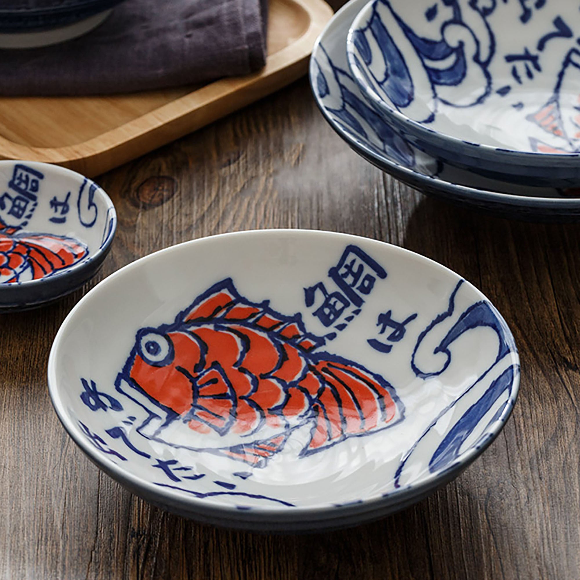 Traditional Nishido Kiln Plate