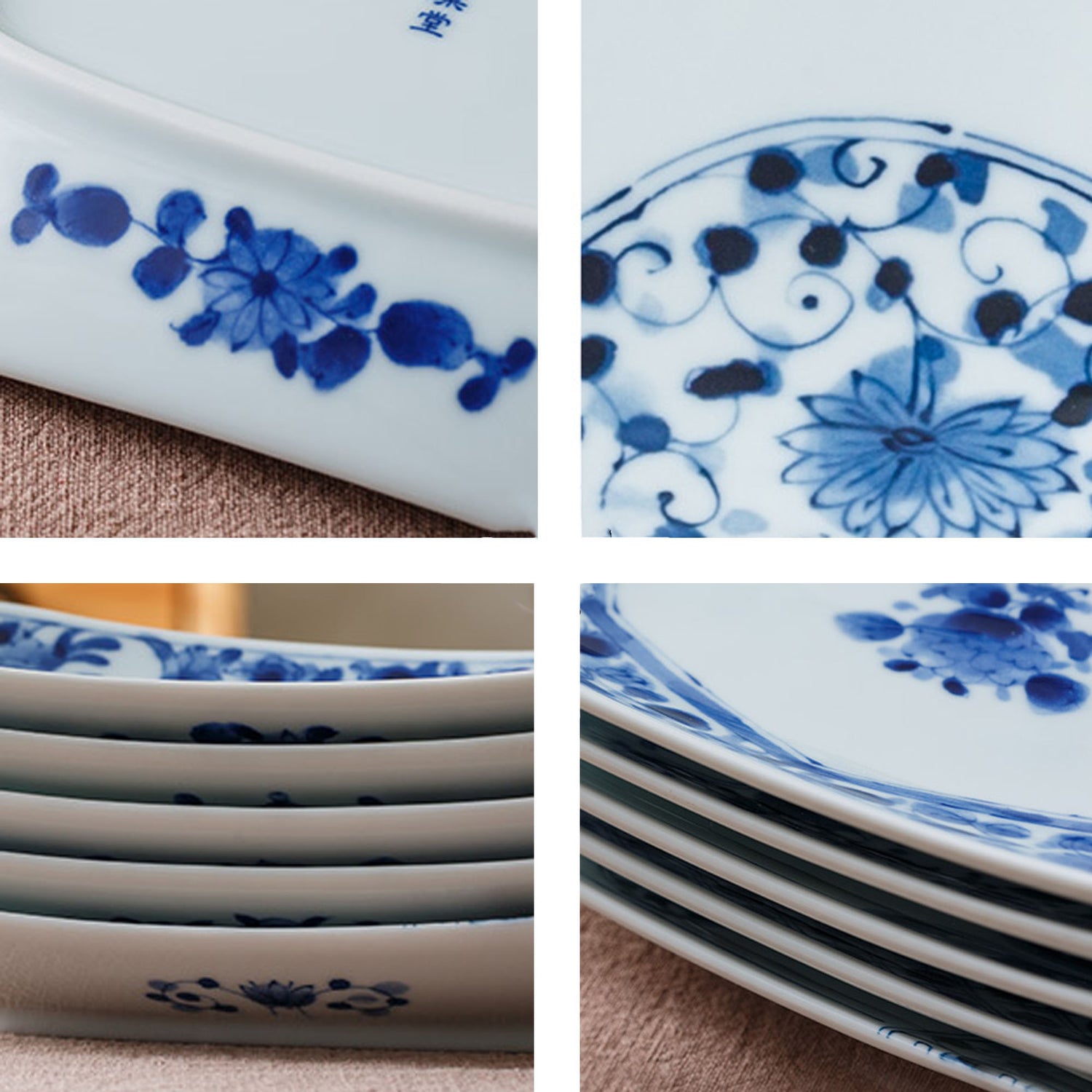 Traditional rectangular plates