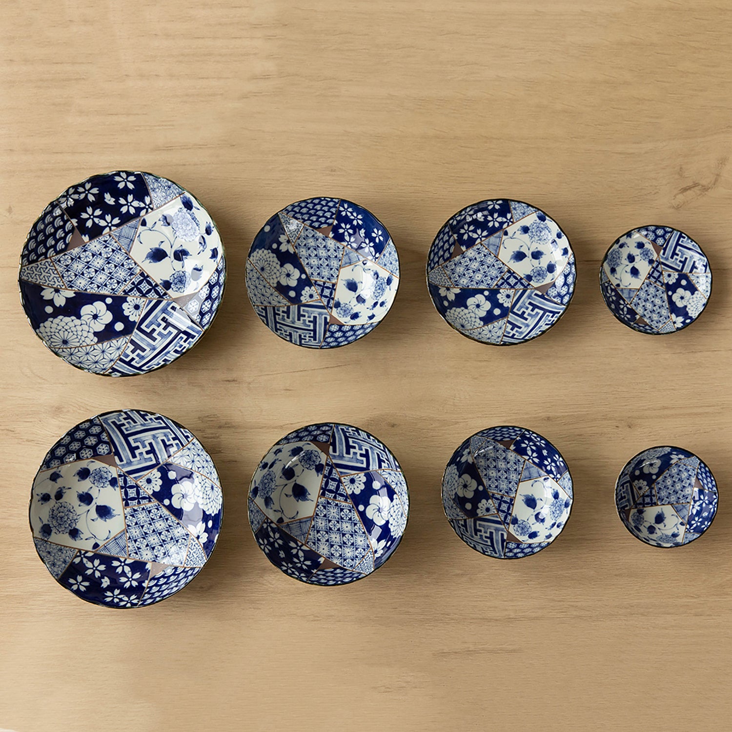 ASSIETTE SAKURA BLEU DE MINO