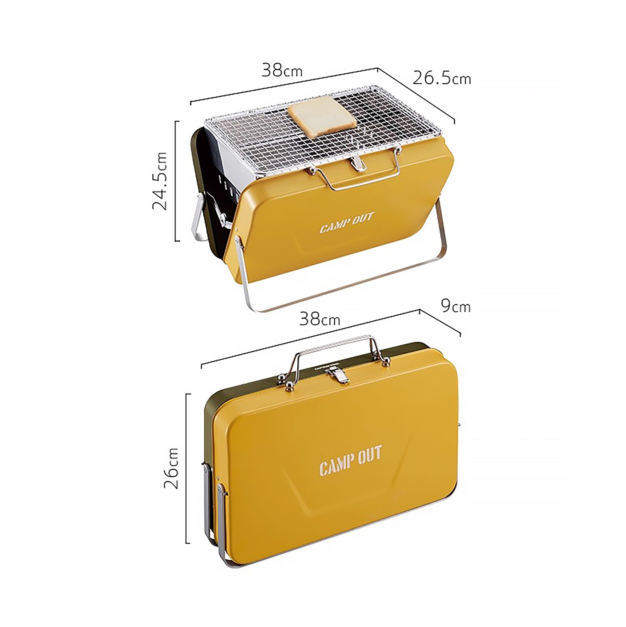 Barbecue portable pliable Captain Stag