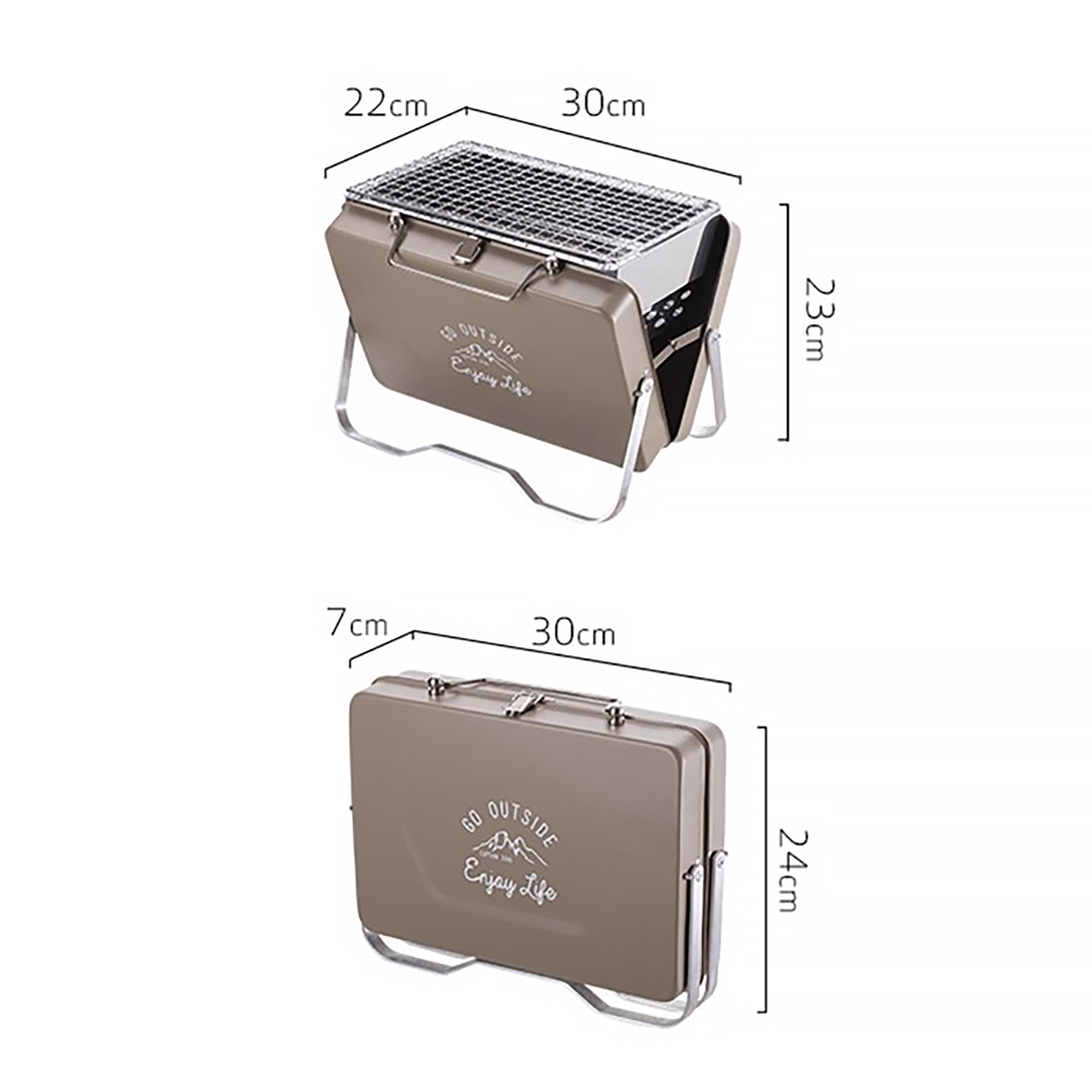 Barbecue portable pliable Captain Stag