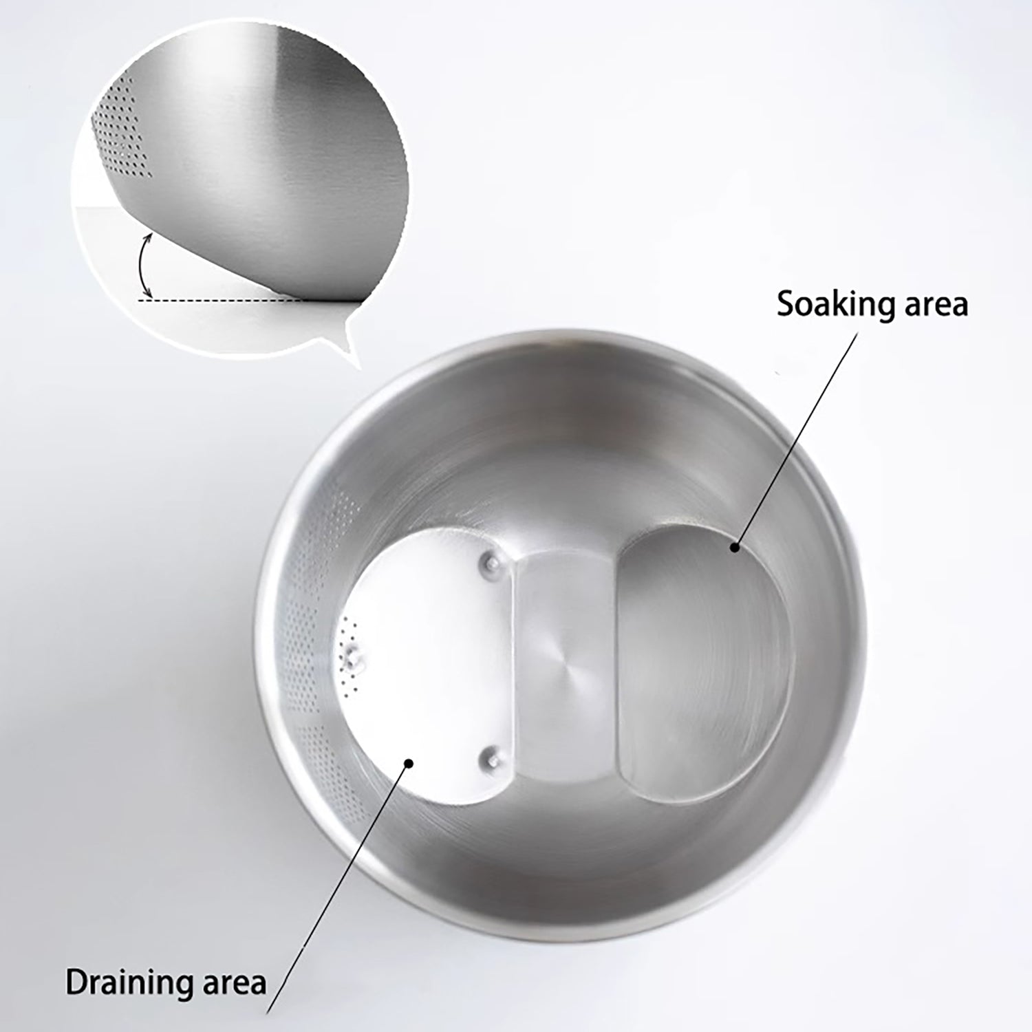 Bassine multifonction en inox Shimoyama