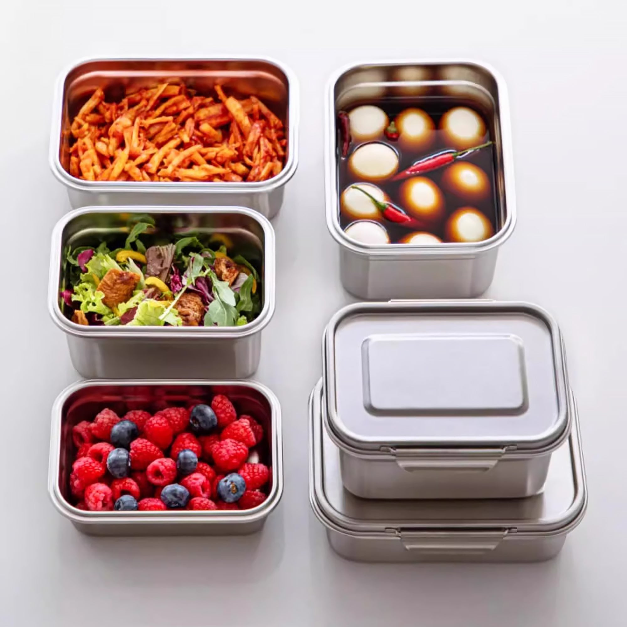 Boîte alimentaire SHIMOYAMA en inox