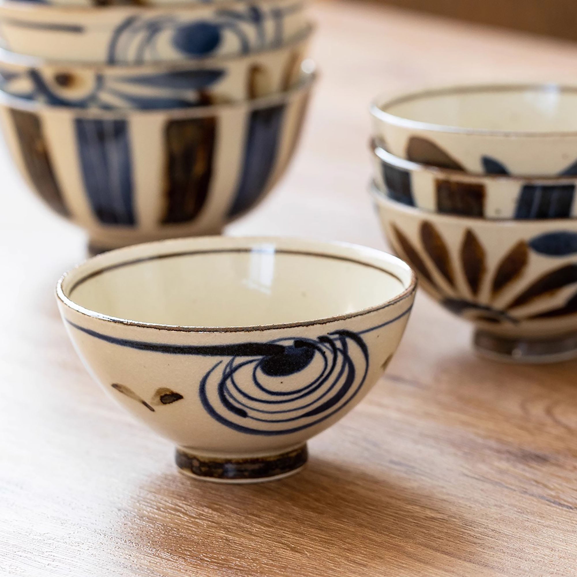 Bol en céramique traditionnelle Minoyaki
