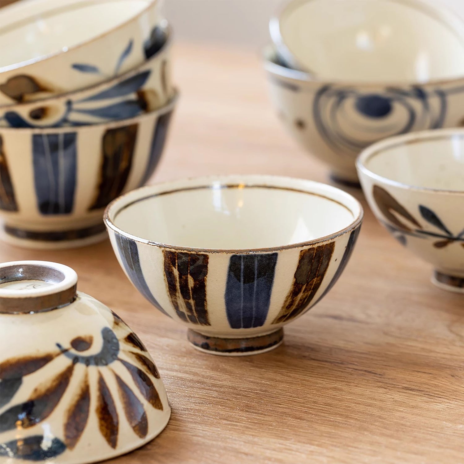 Bol en céramique traditionnelle Minoyaki