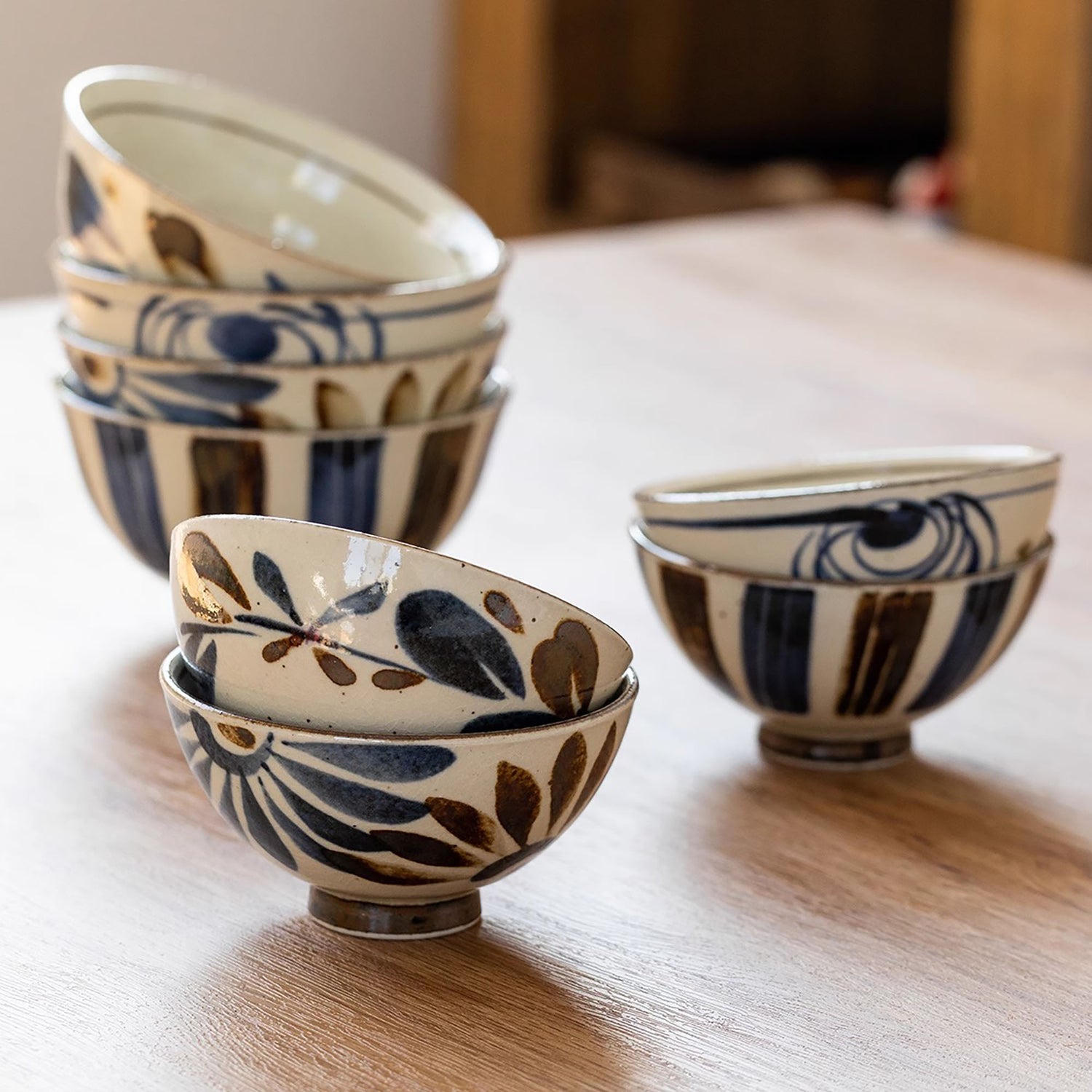 Bol en céramique traditionnelle Minoyaki