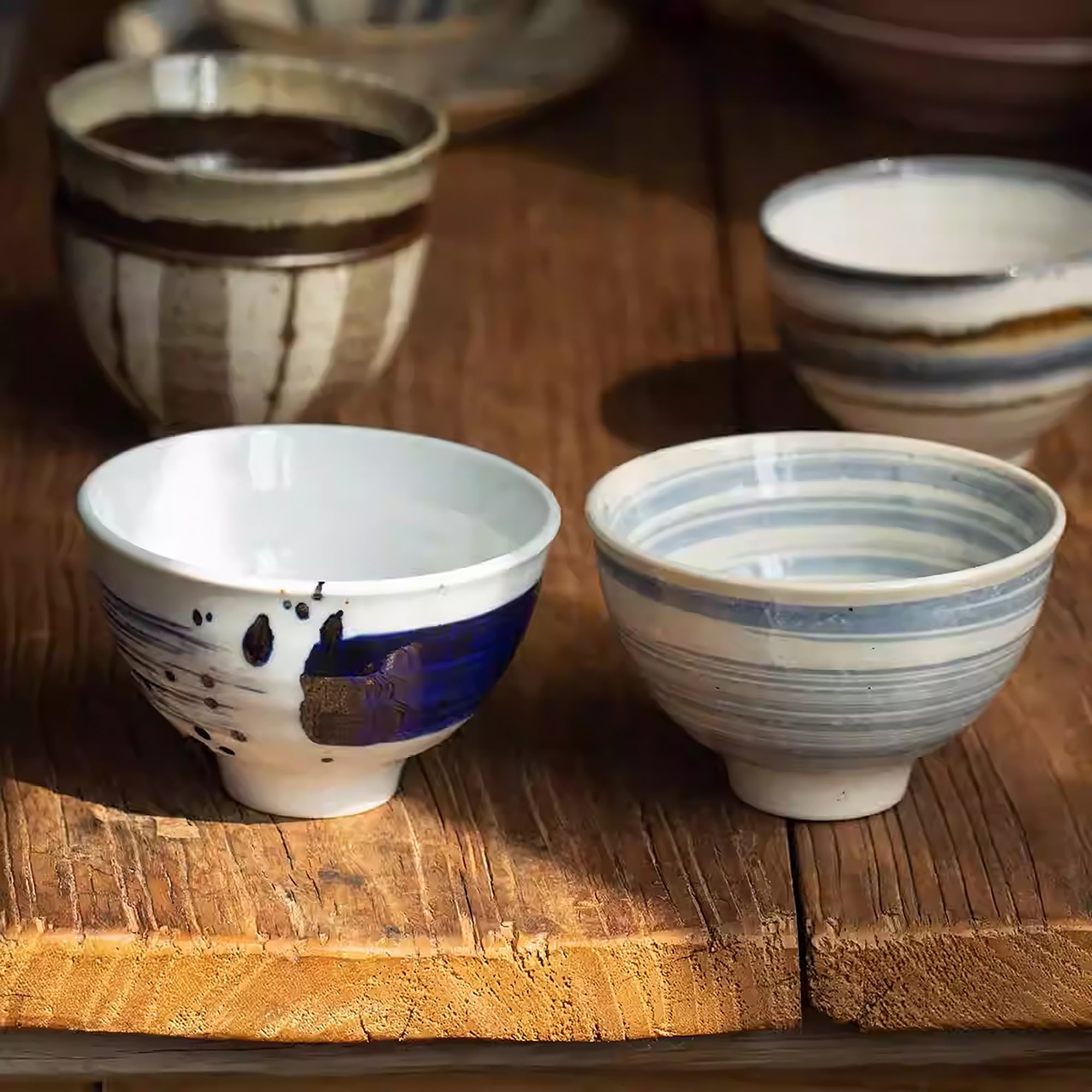 Bol en céramique Mino-yaki style minimaliste japonais