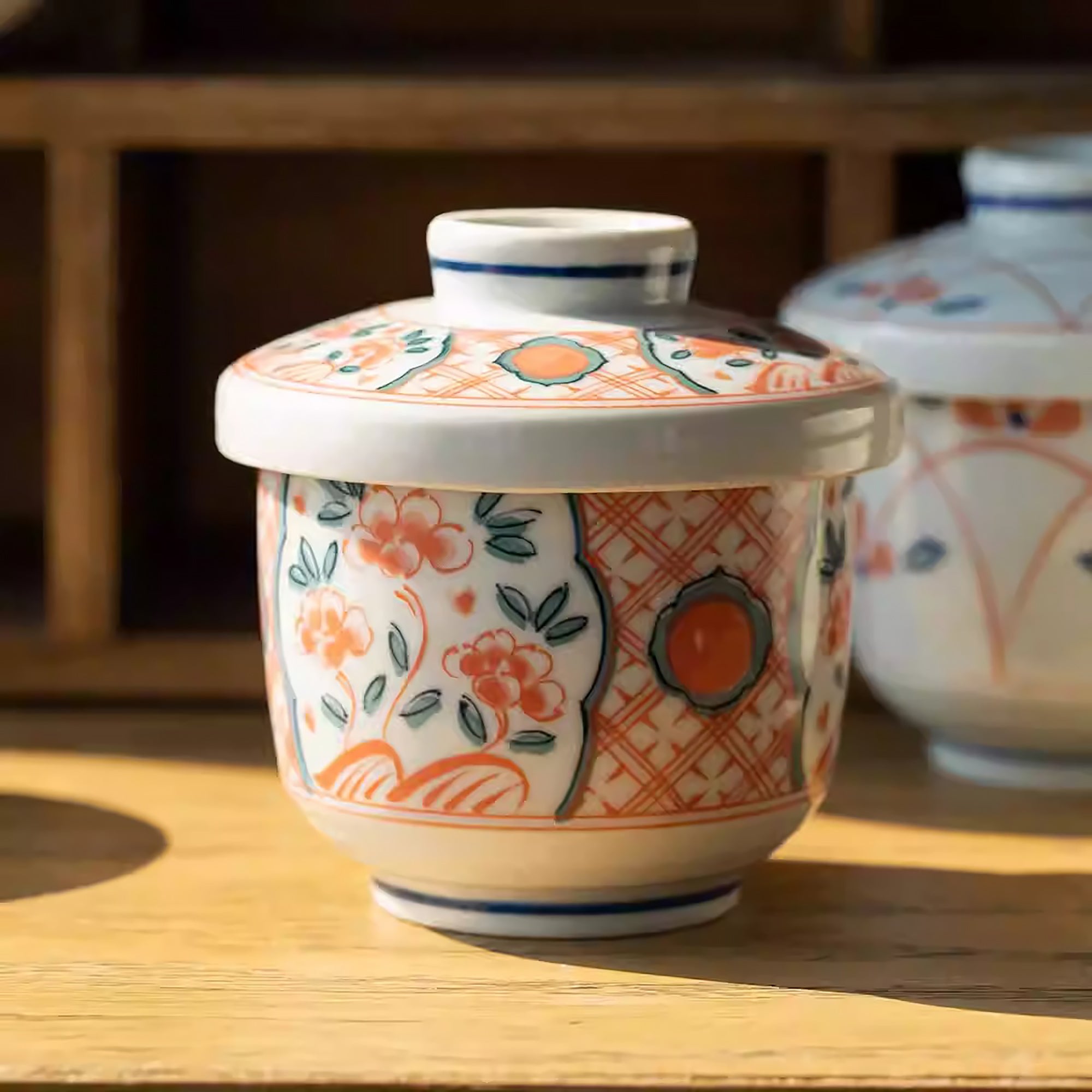 Bol à chawanmushi en céramique de Minoyaki