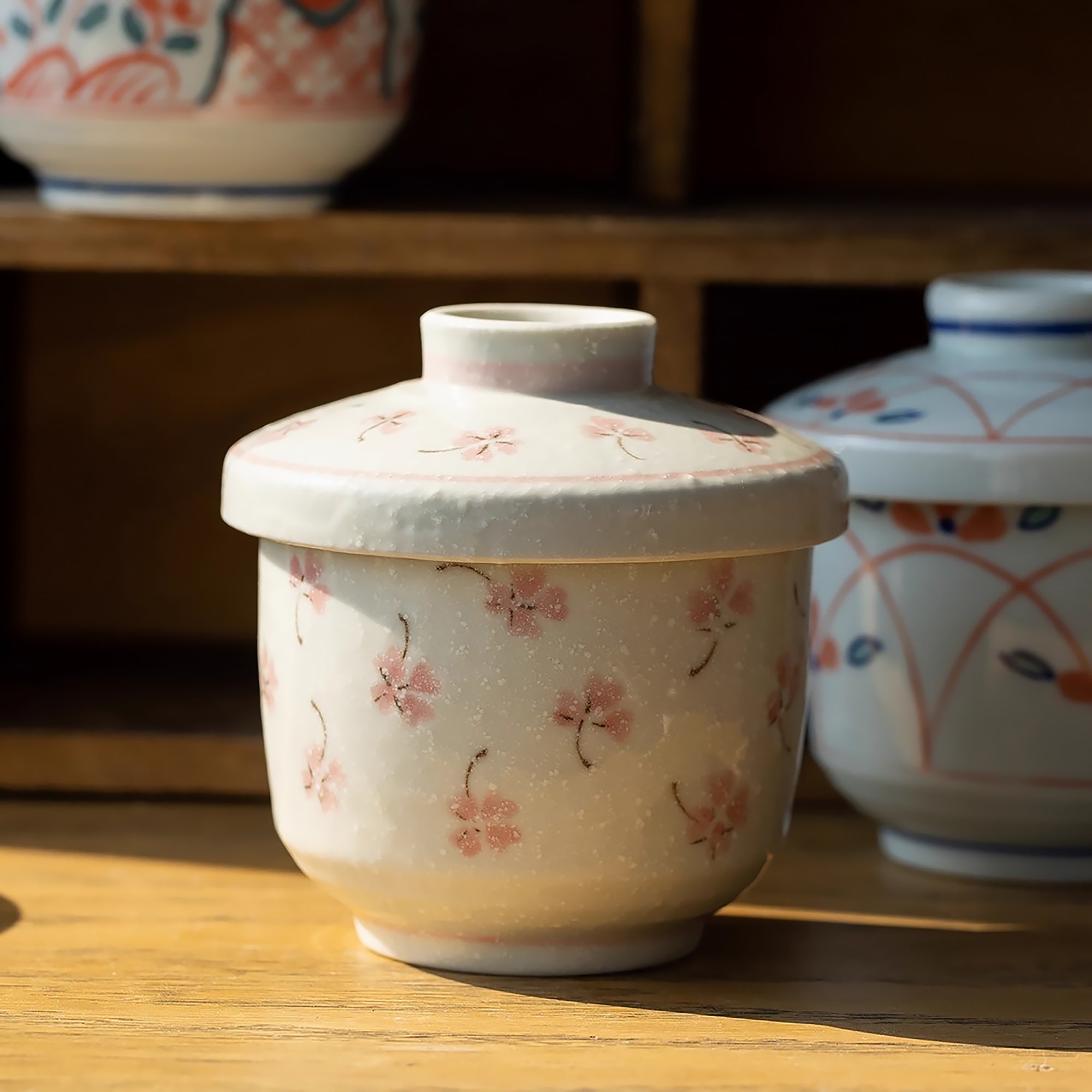 Bol à chawanmushi en céramique de Minoyaki