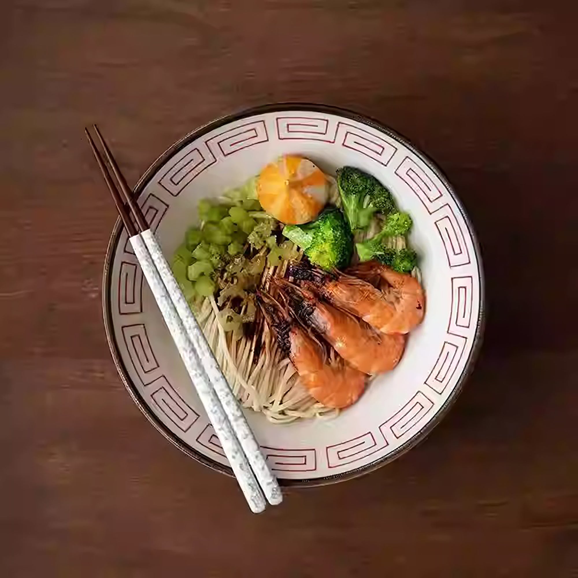 Bol à ramen japonais Minoyaki motif dragon