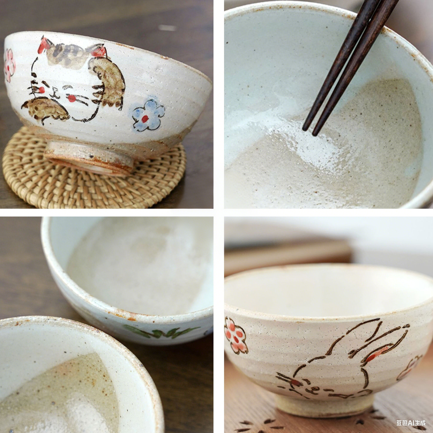 Bizen Artisanal Rice Bowl