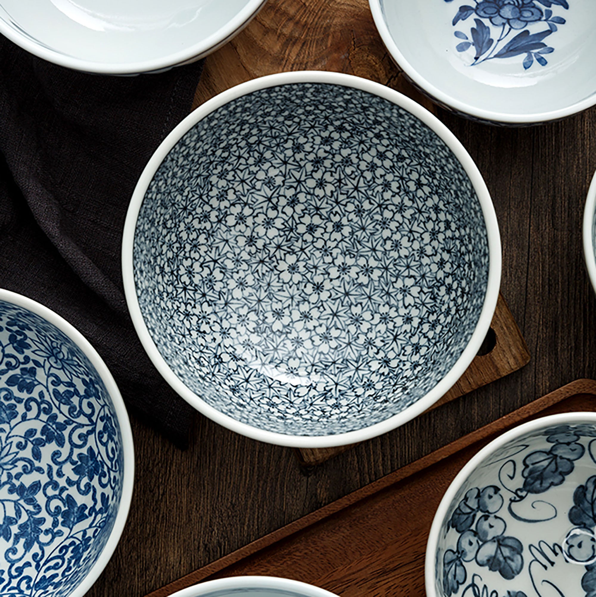 Traditional Japanese bowls