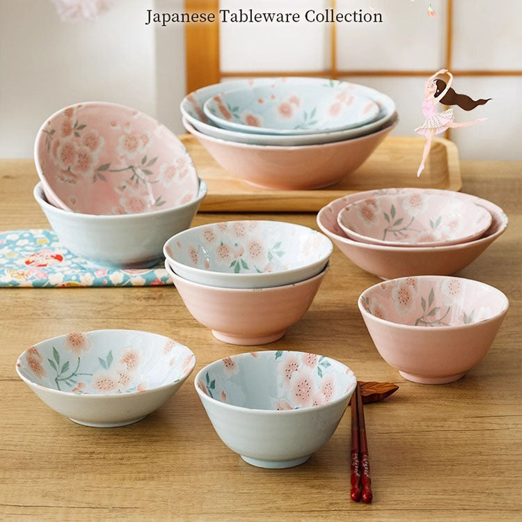Bol avec motif romantique sakura