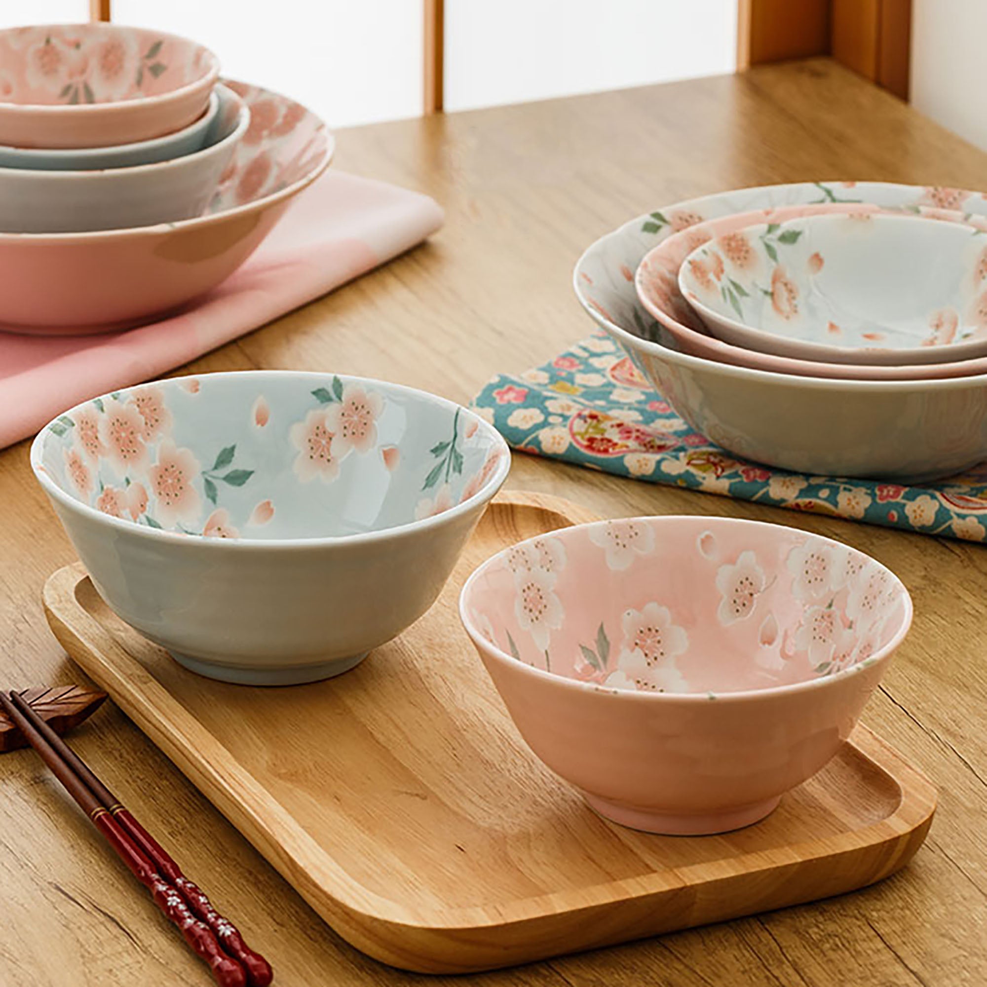 Bol avec motif romantique sakura