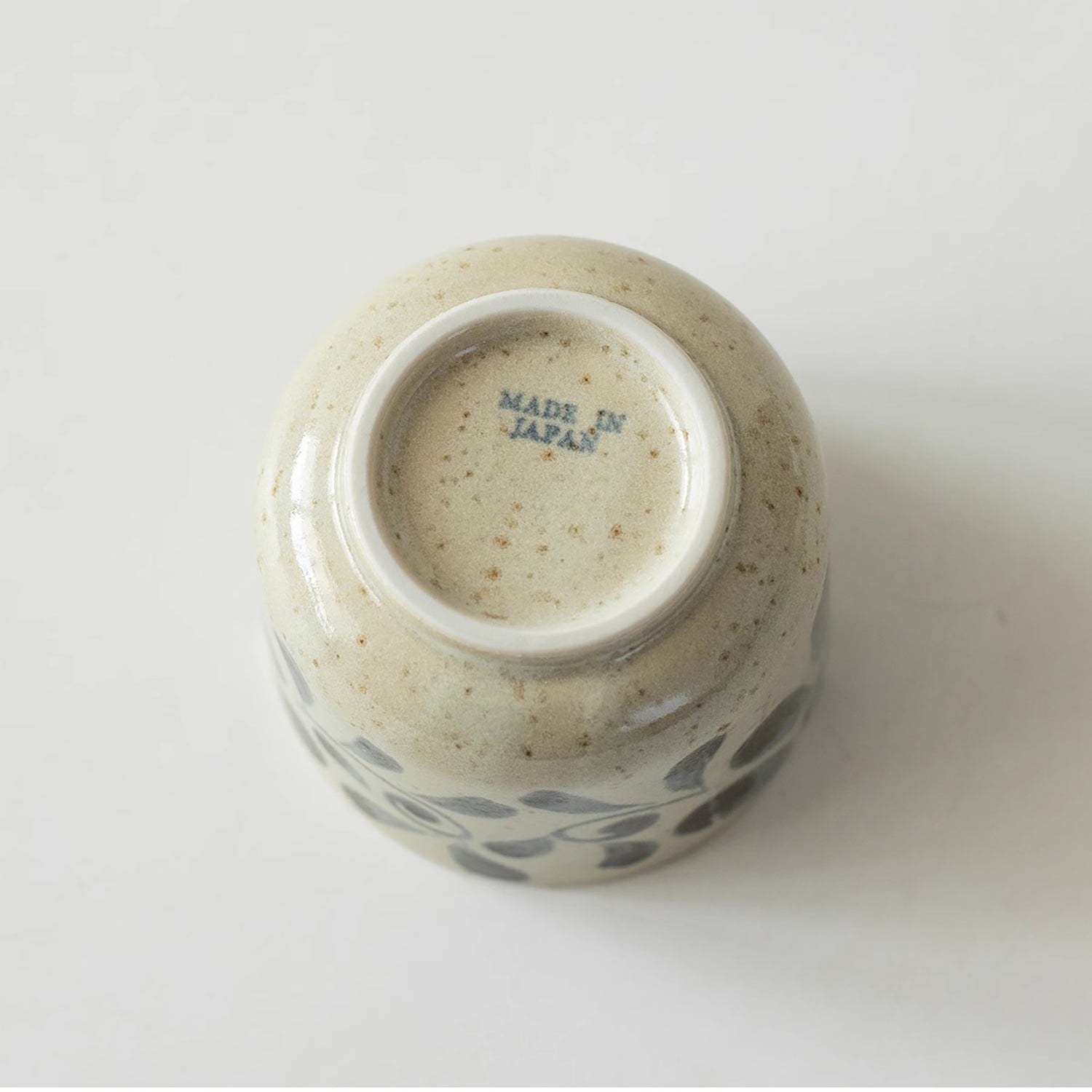 Bol en céramique Mino-yaki avec couvercle et Motif Tokusa vintage