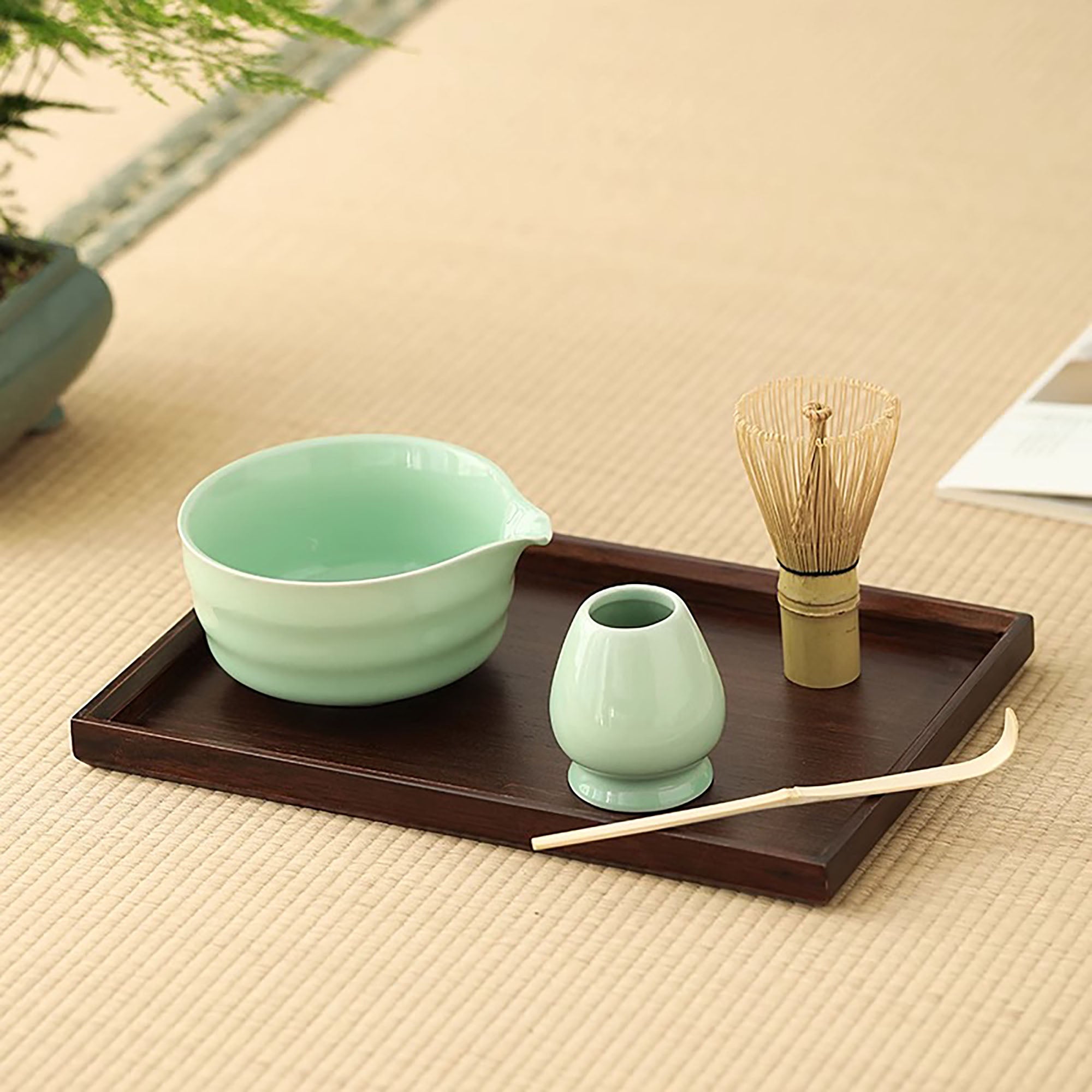 Ensemble de service à thé matcha