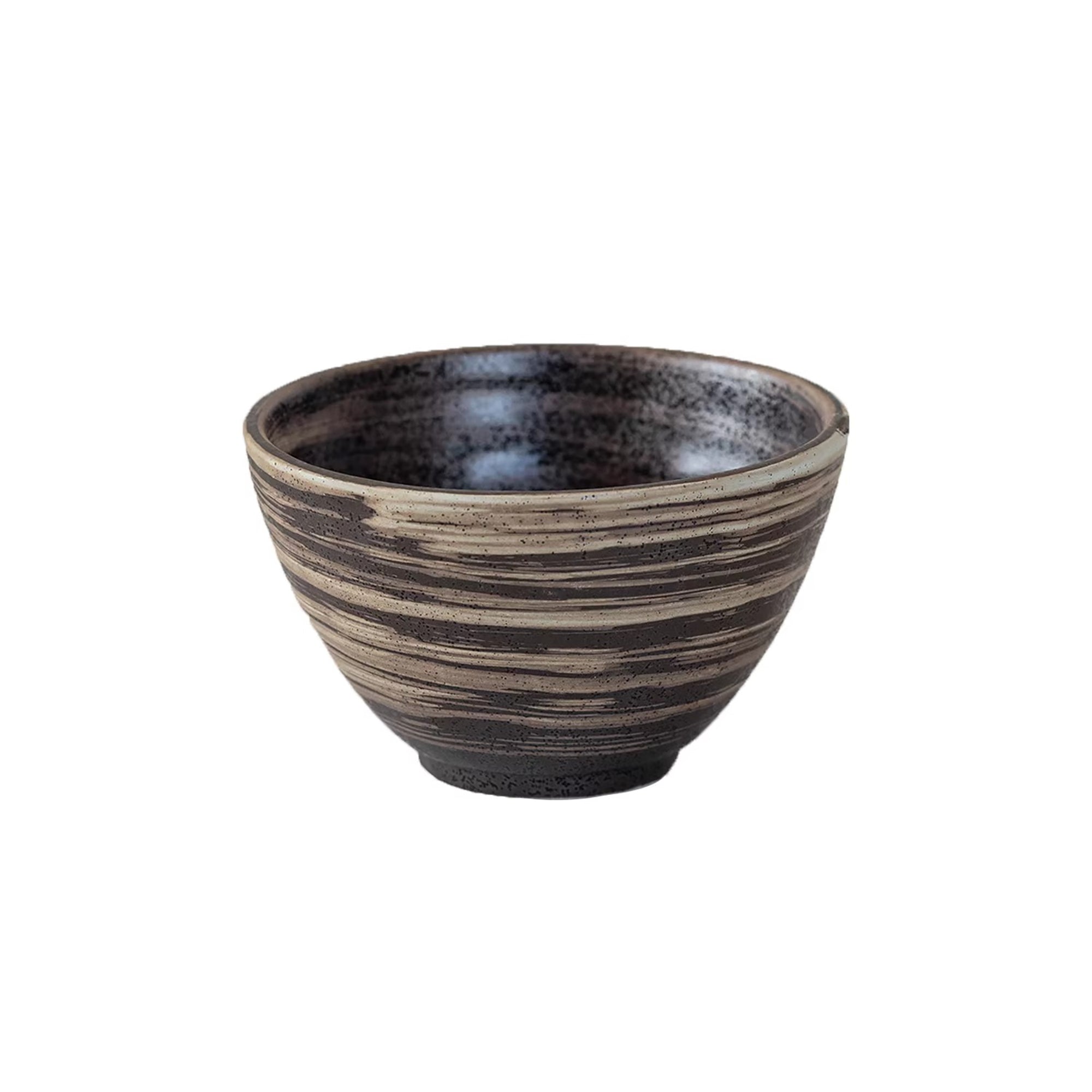 Bol Minoyaki en grès style minimaliste japonais