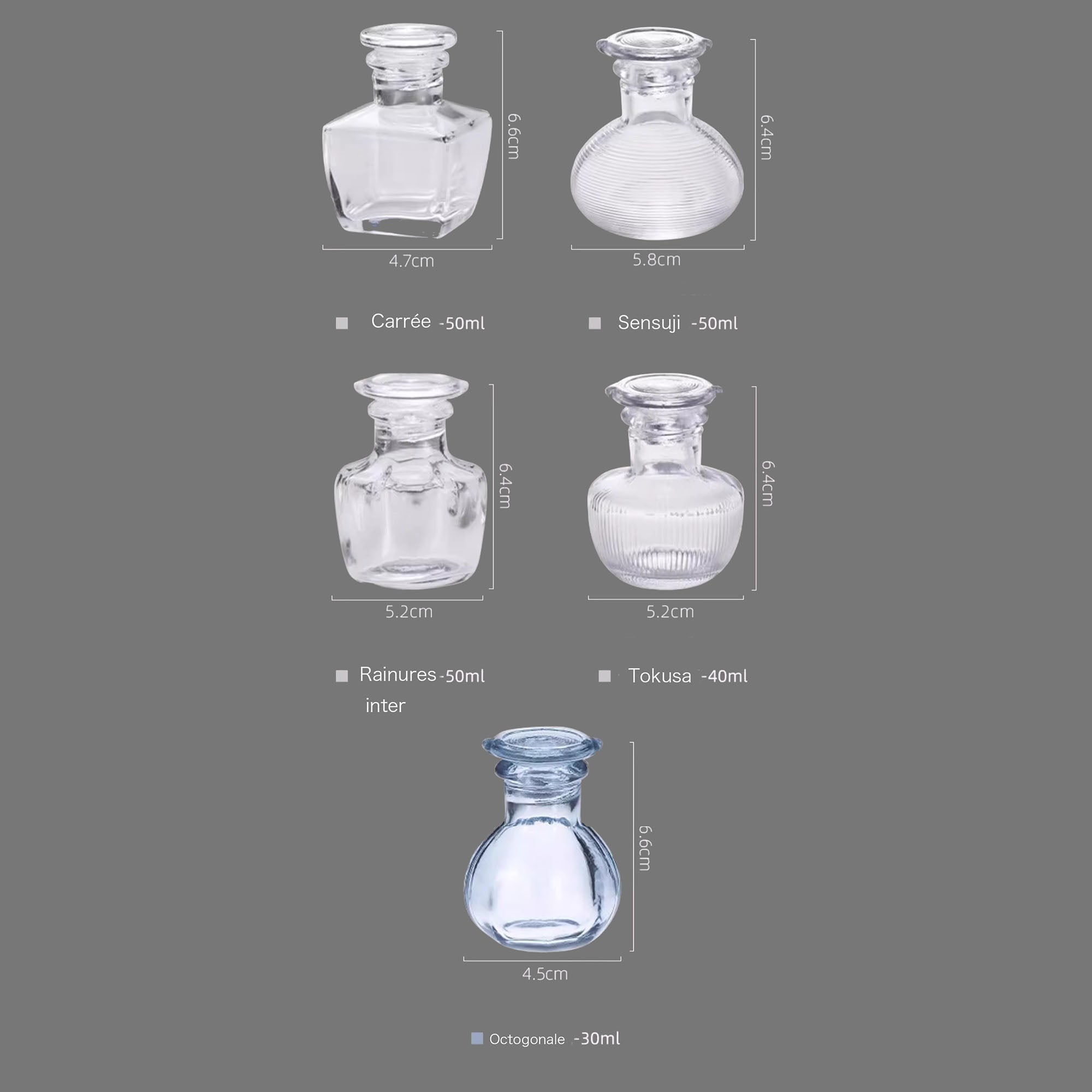 Bouteille à sauce en verre « Ko-chu » de Hirota Glass