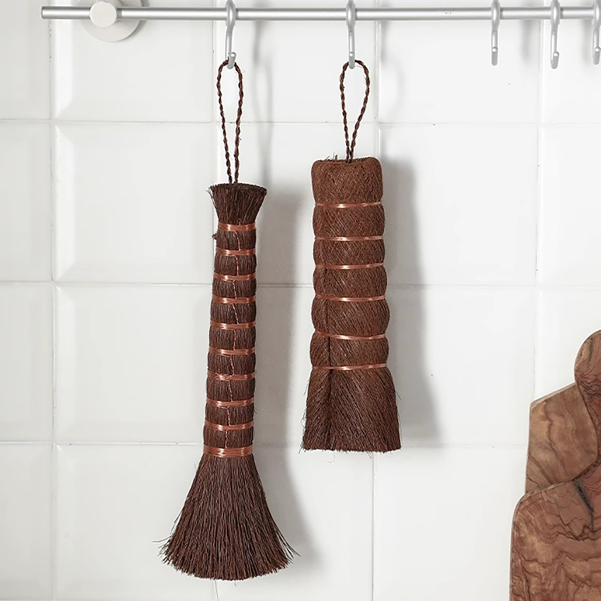 Brosse à récurer avec Fibres de palmier naturelles Shimoyama