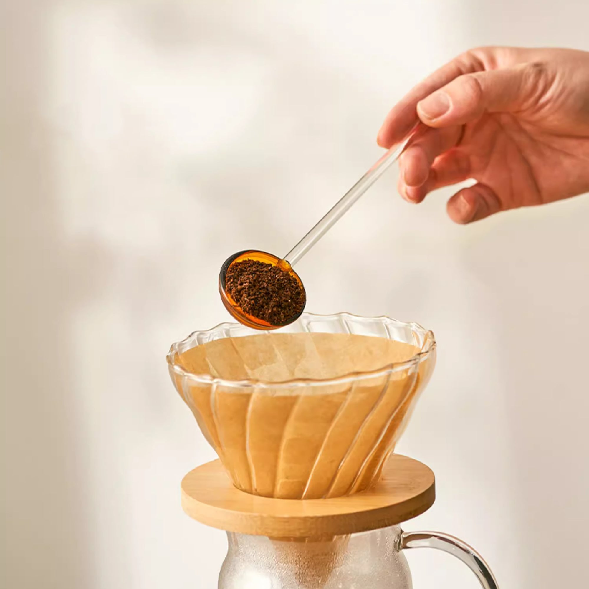 Carafe à café en verre