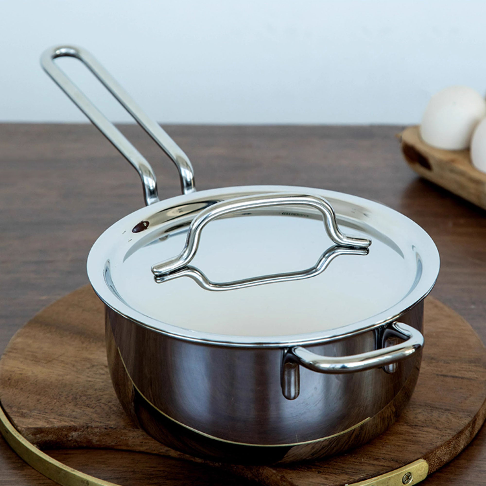 Casserole japonaise haut de gamme en acier inoxydable