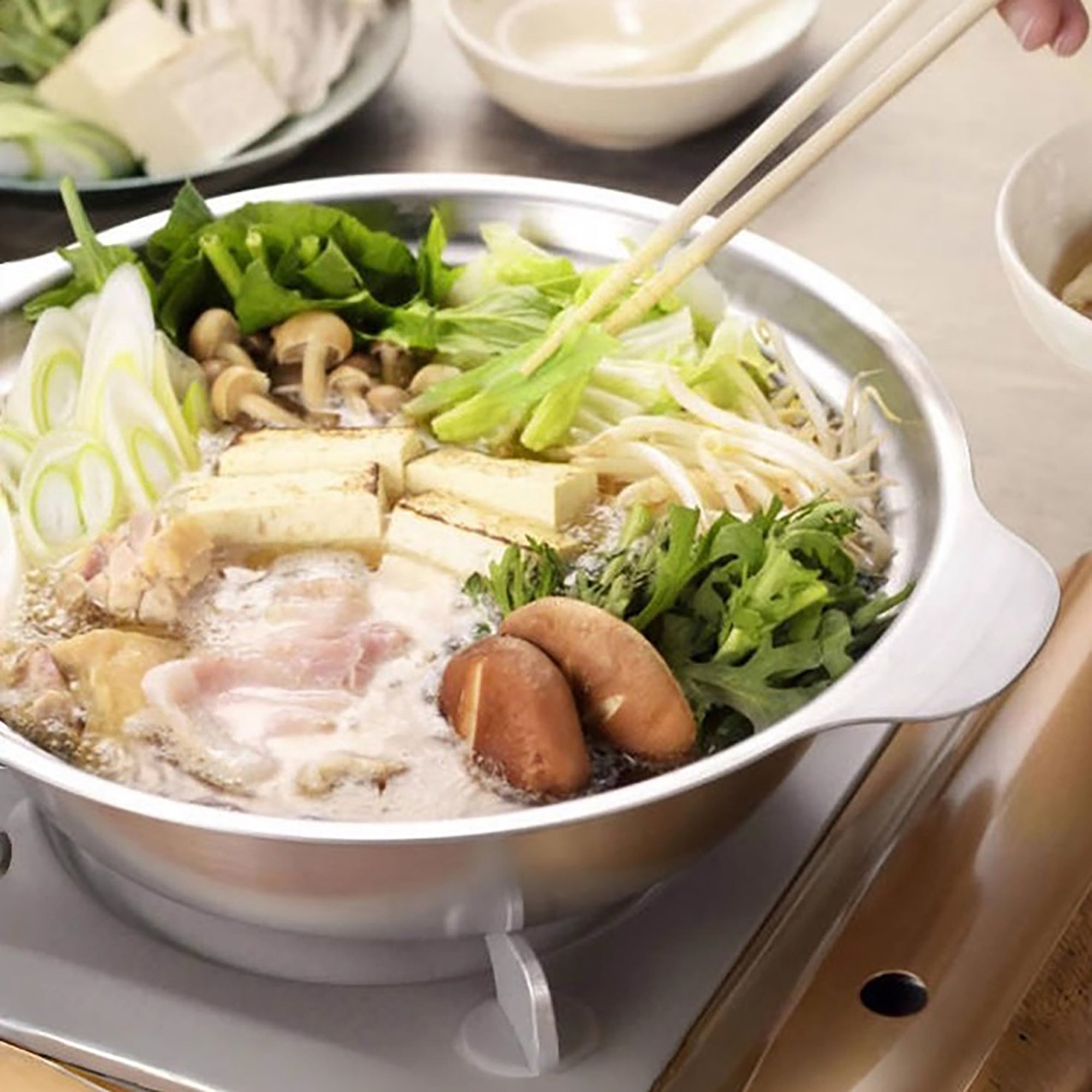 Casserole vapeur en acier inoxydable Shimomura