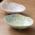 Assiette ovale en céramique avec motif Sakura