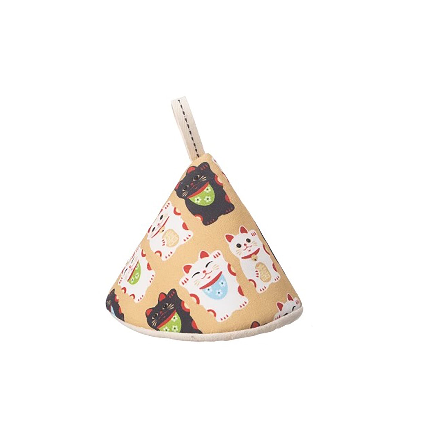 Chapeau isolant triangulaire en tissu Shimoyama