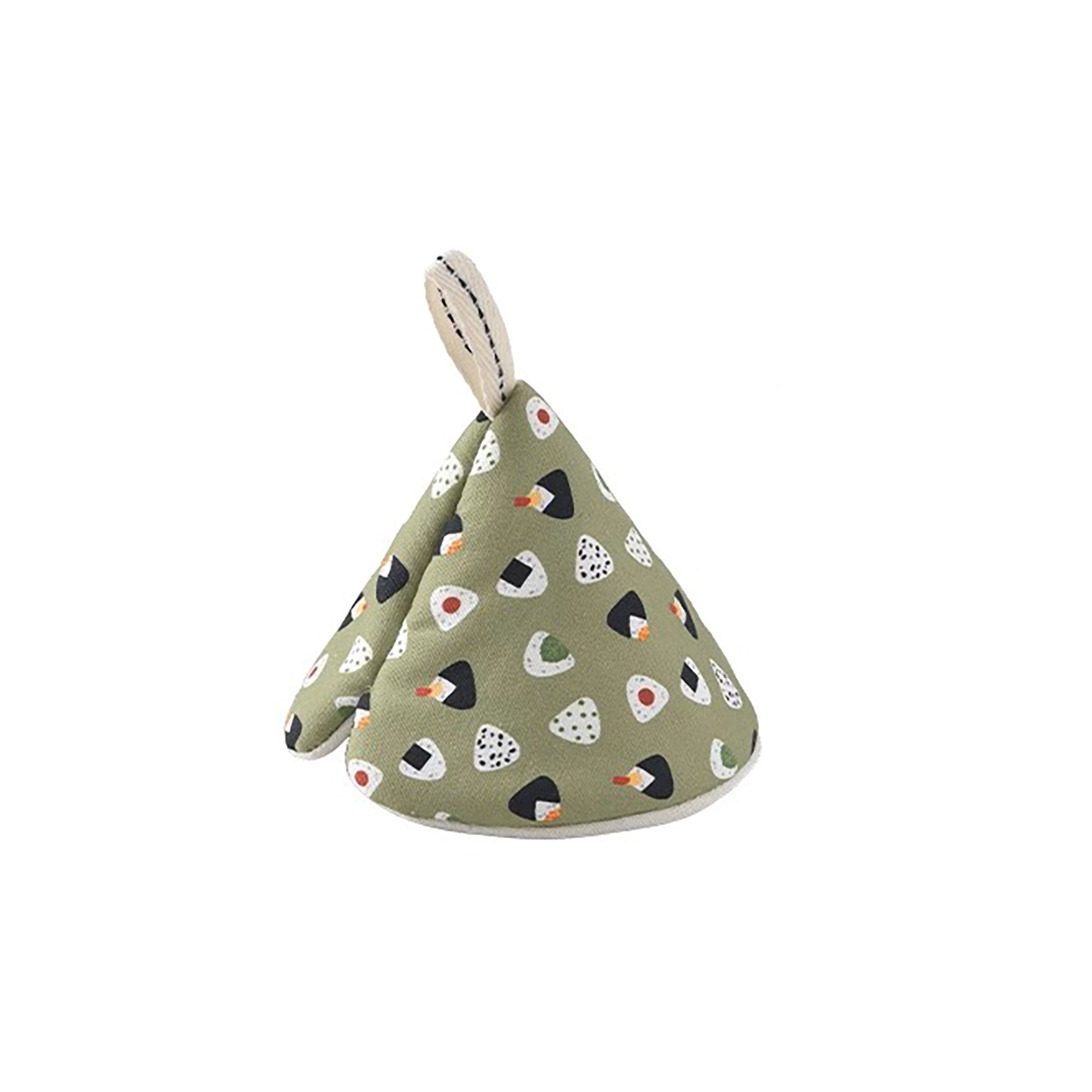Chapeau isolant triangulaire en tissu Shimoyama