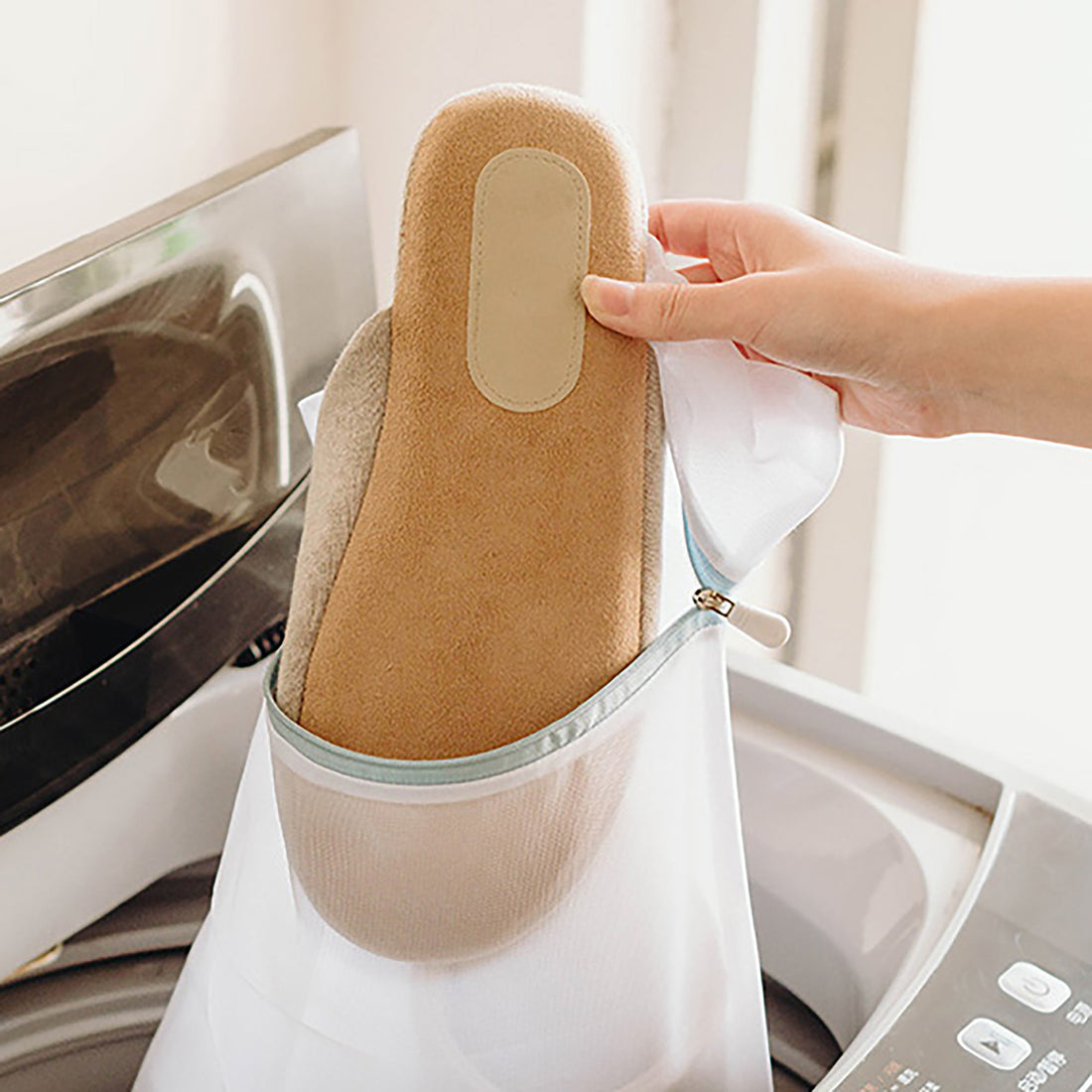 CHAUSSON en COTON avec DAIM