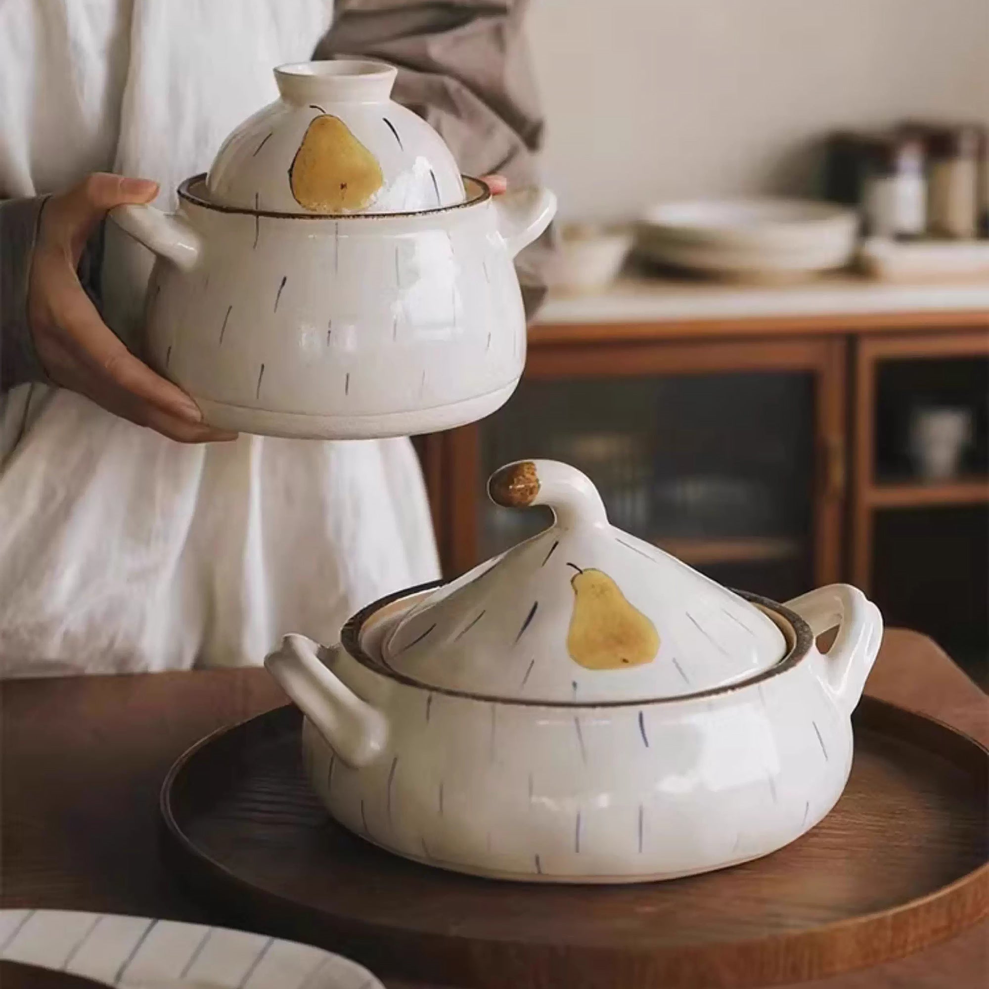 Marmite en céramique artisanale