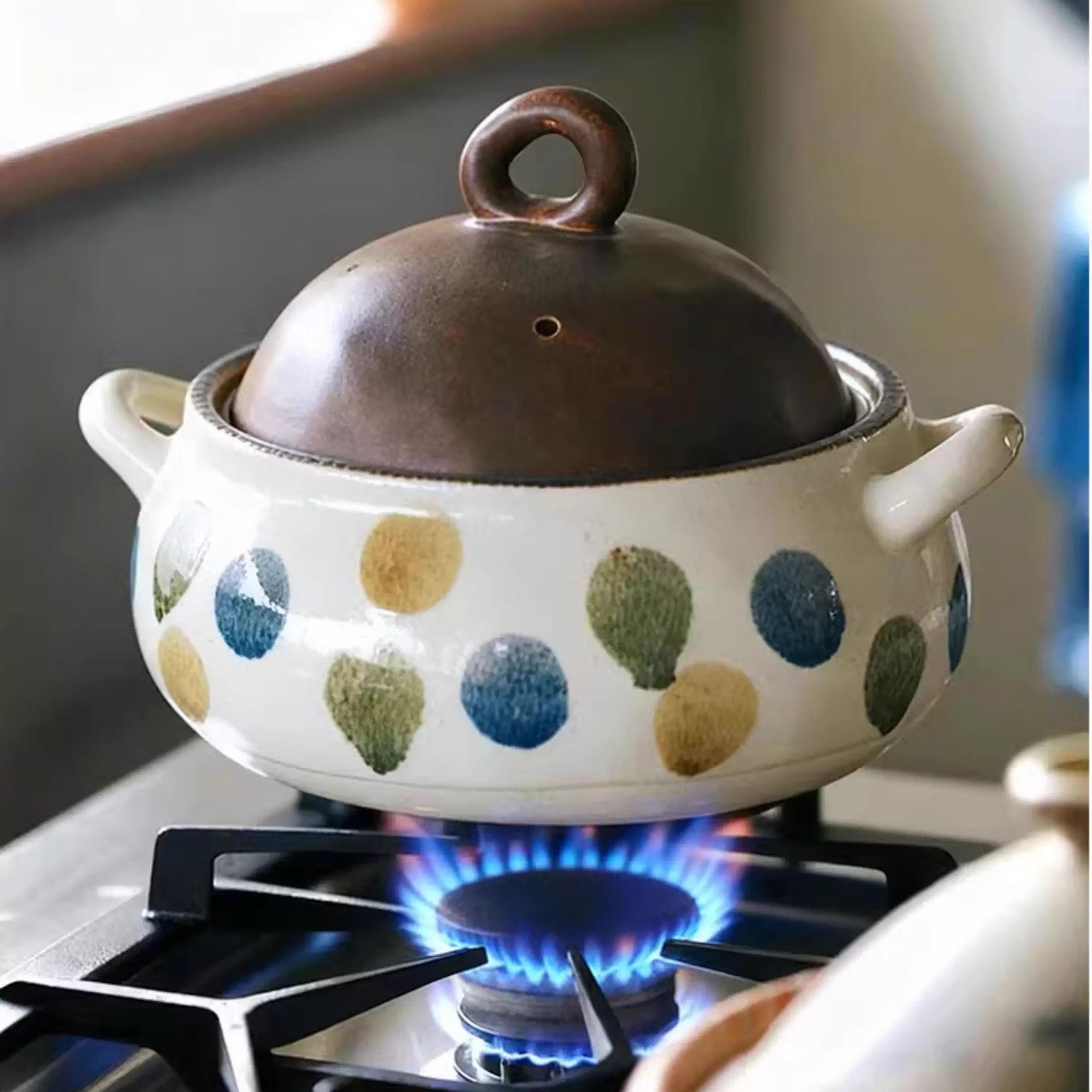 Marmite en céramique artisanale