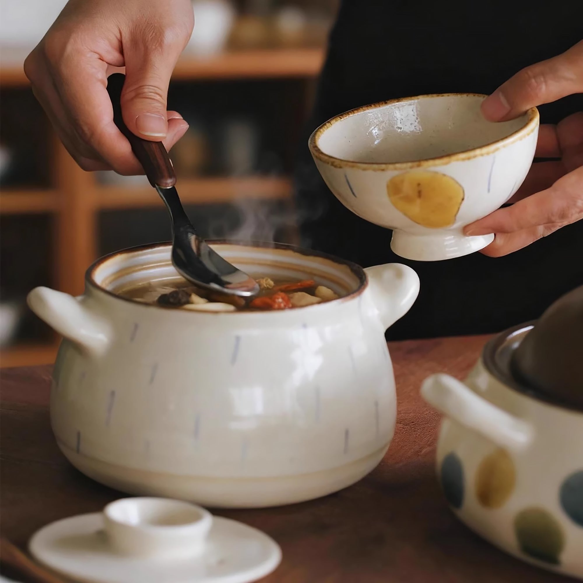 Marmite en céramique artisanale