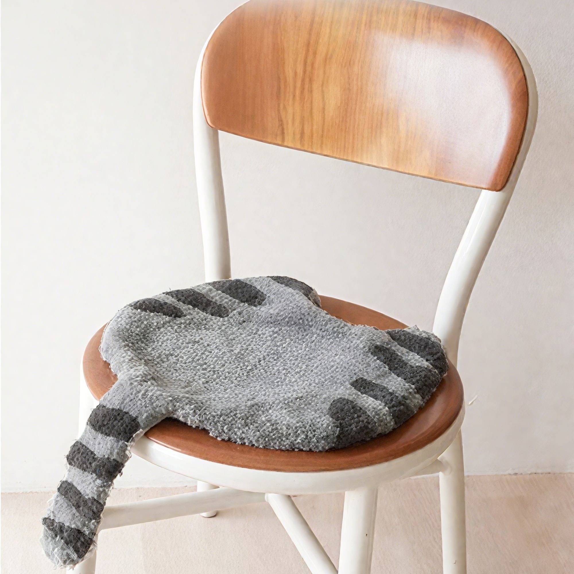 Coussin de chaise en peluche Shimoyama