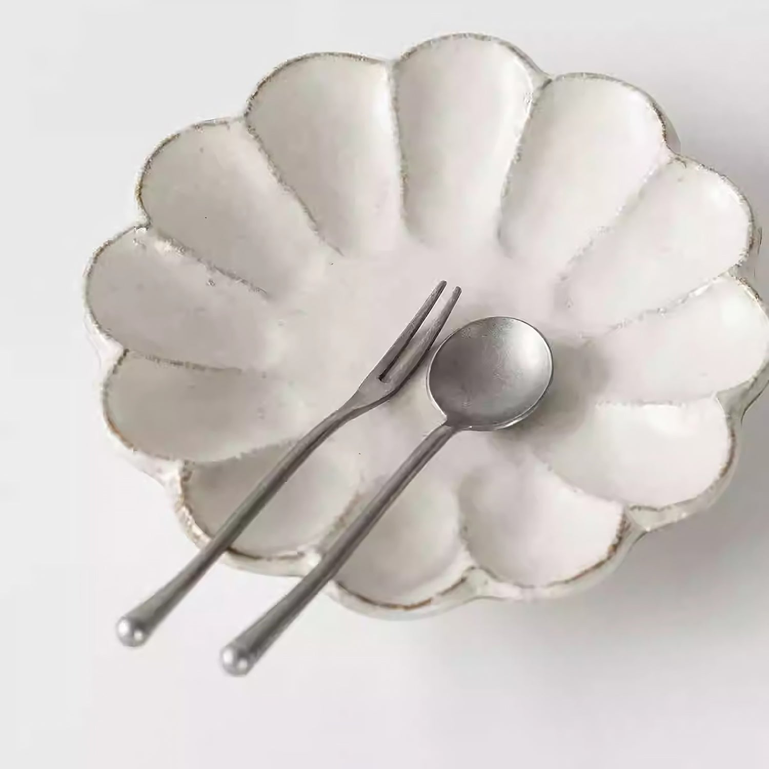 Couverts japonais en acier inoxydable avec finition mate vintage