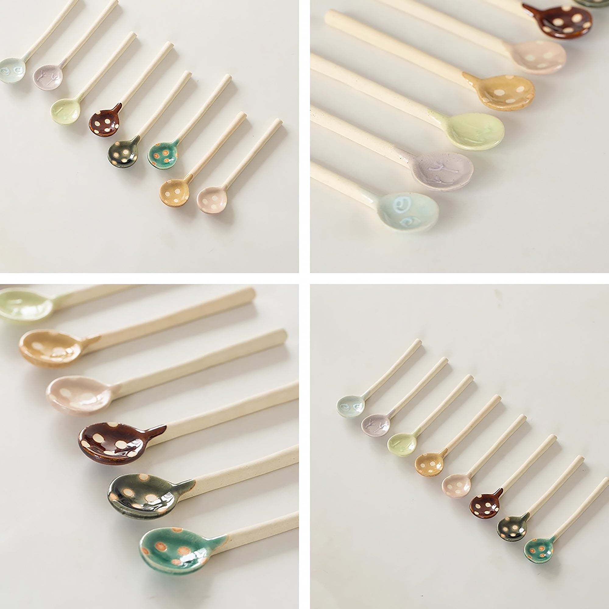 Cuillère à café en grès Minoyaki