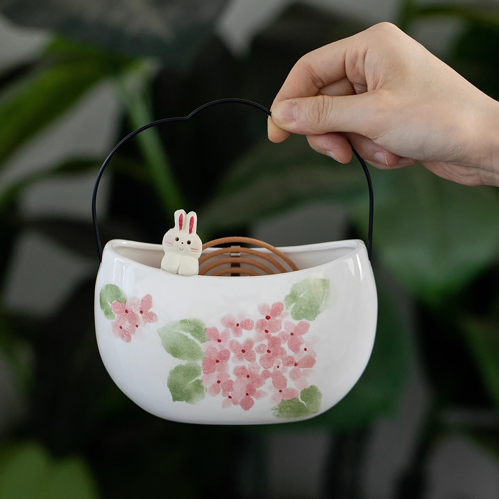 Porte spirales d’encens en céramique Minoyaki
