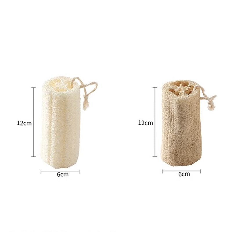 Brosse de nettoyage en loofah naturel
