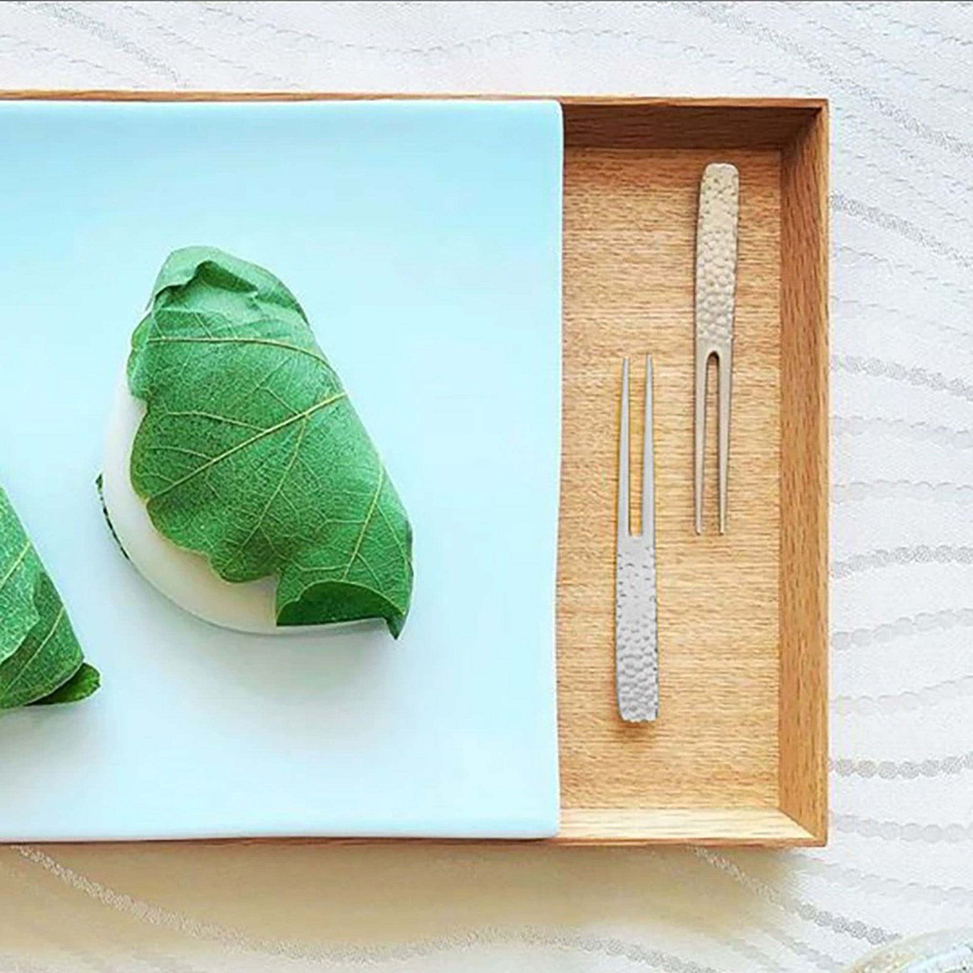 Fourchettes à desserts en acier par Yoshikawa
