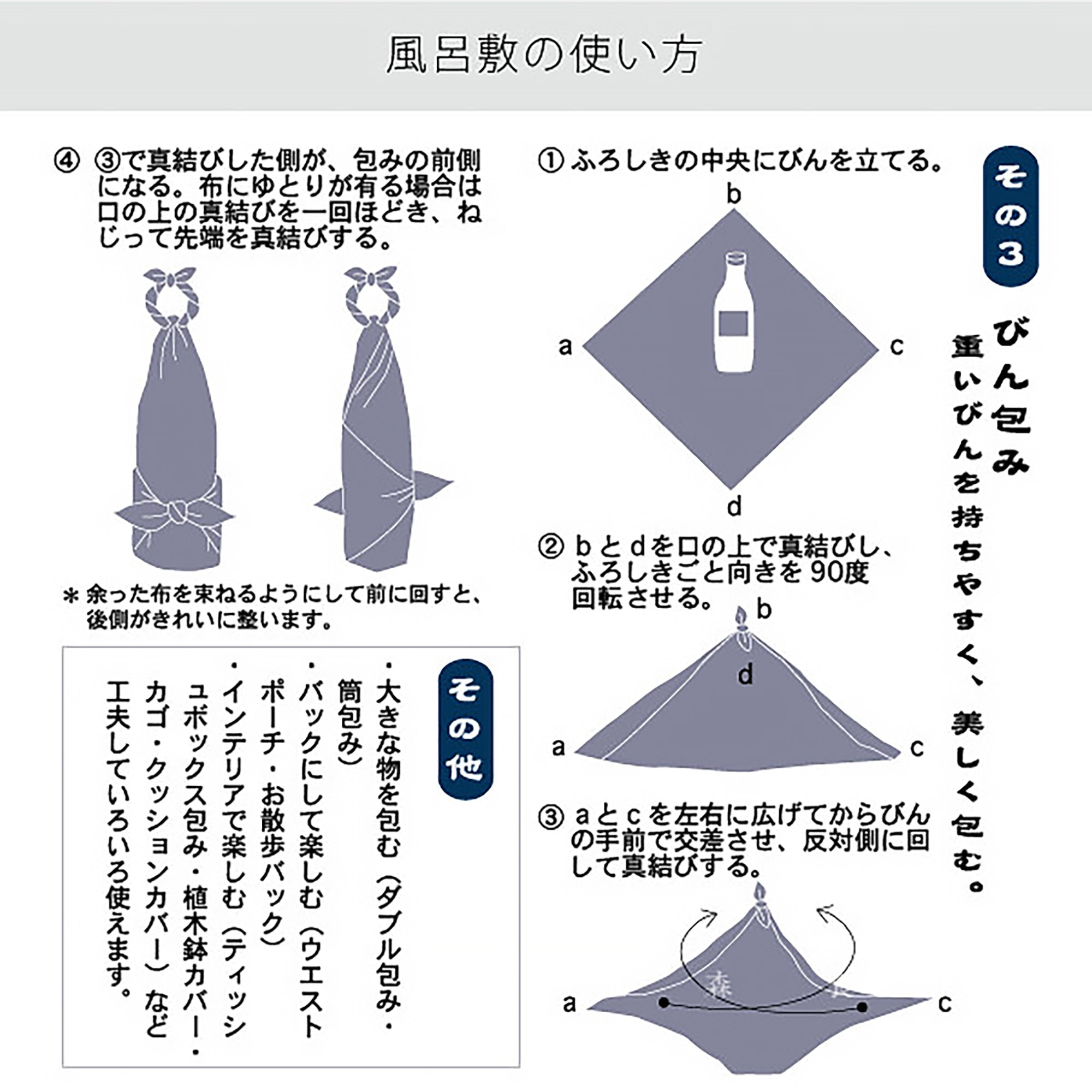 Furoshiki japonais en coton avec Motifs traditionnels Hamamonyo