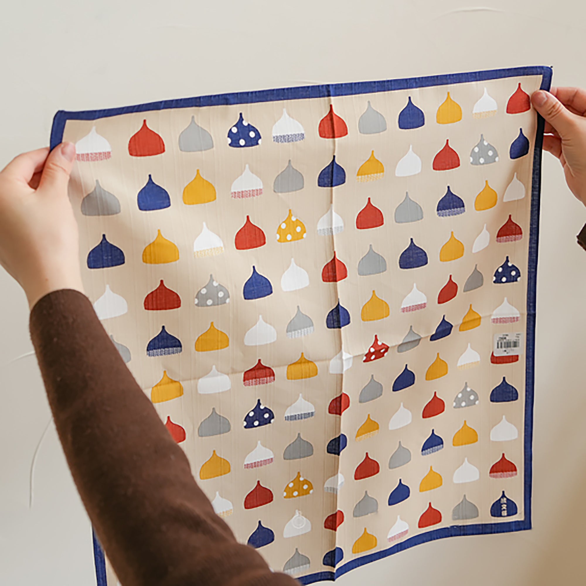 Furoshiki japonais en coton avec Motifs traditionnels Hamamonyo