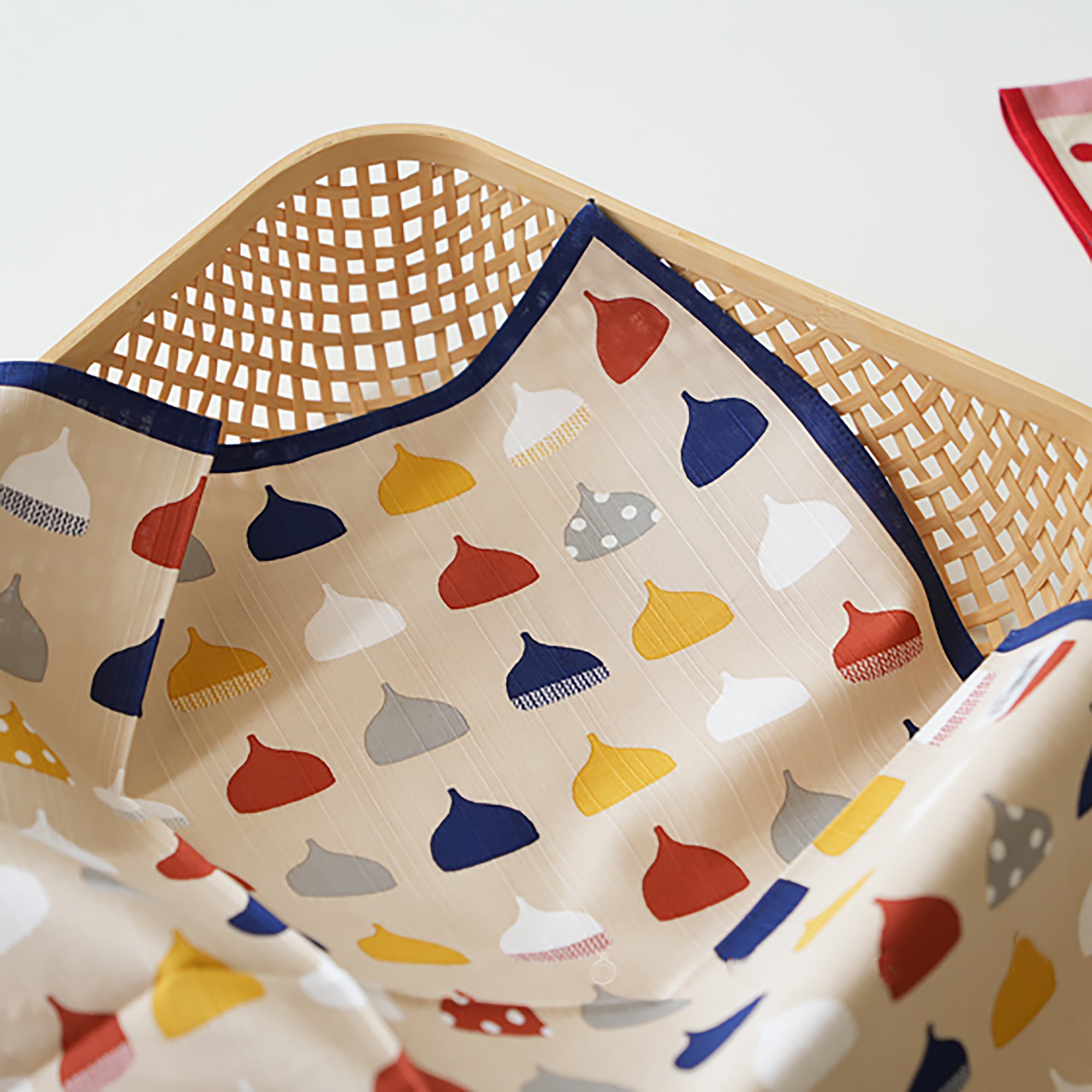 Furoshiki japonais en coton avec Motifs traditionnels Hamamonyo