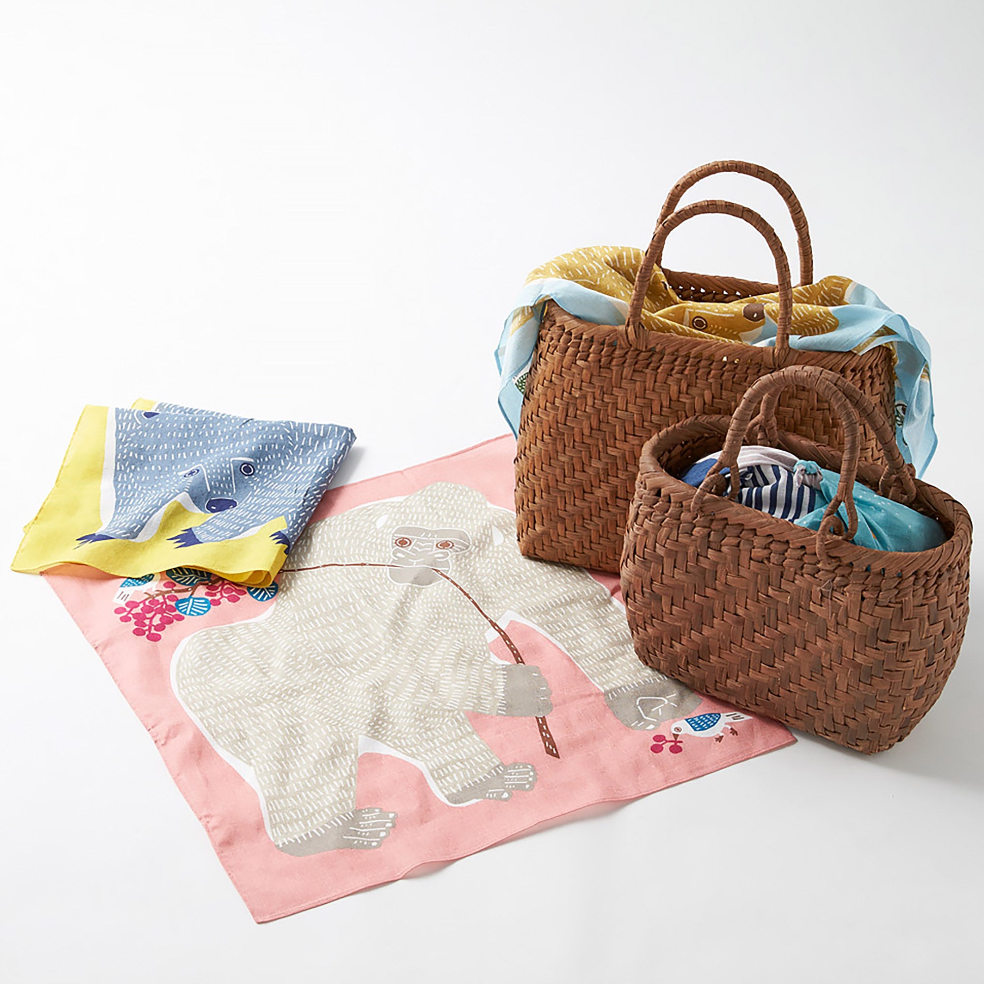 Furoshiki japonais avec Design kata kata