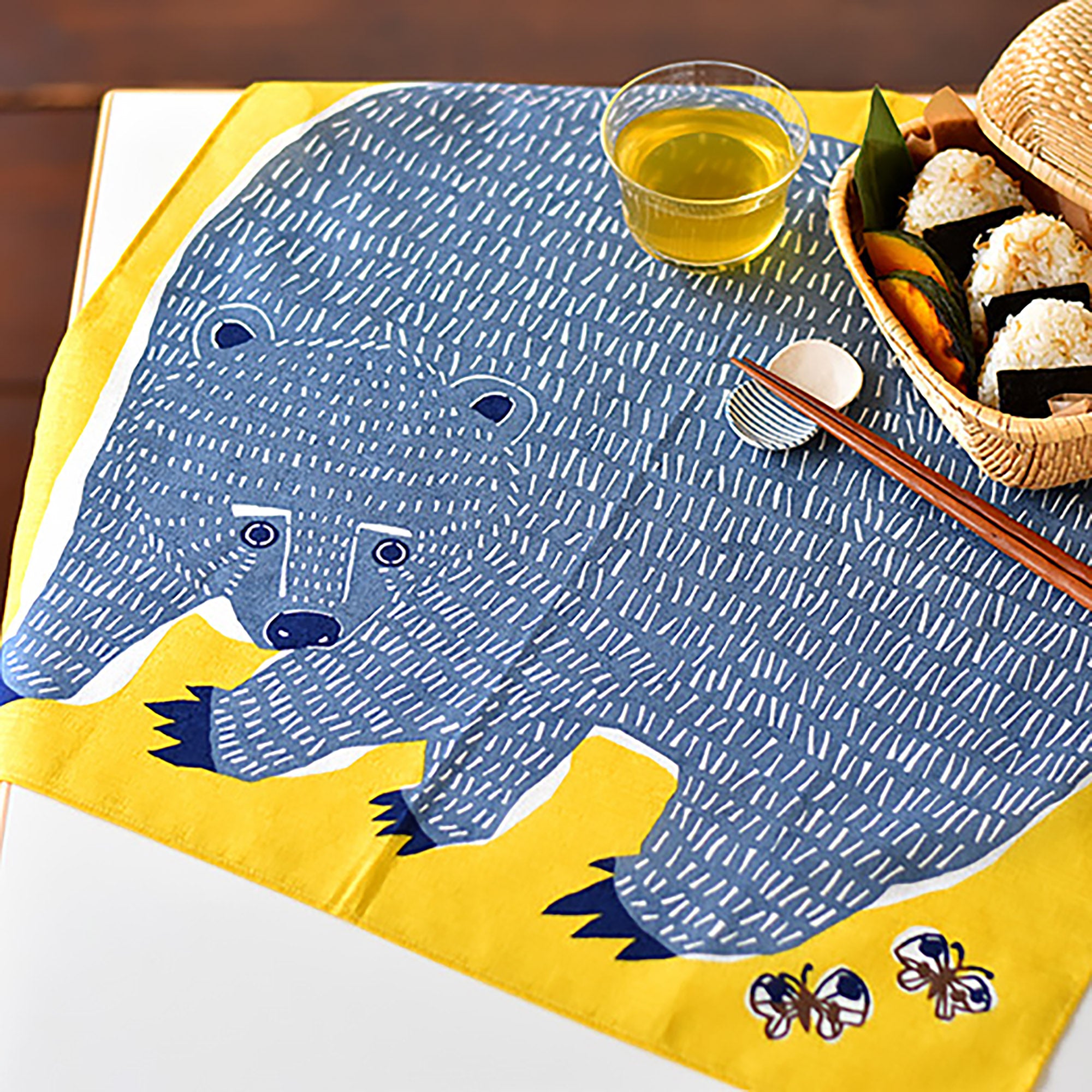 Furoshiki japonais avec Design kata kata